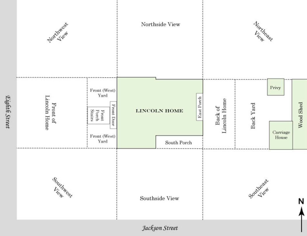 select exterior location from map