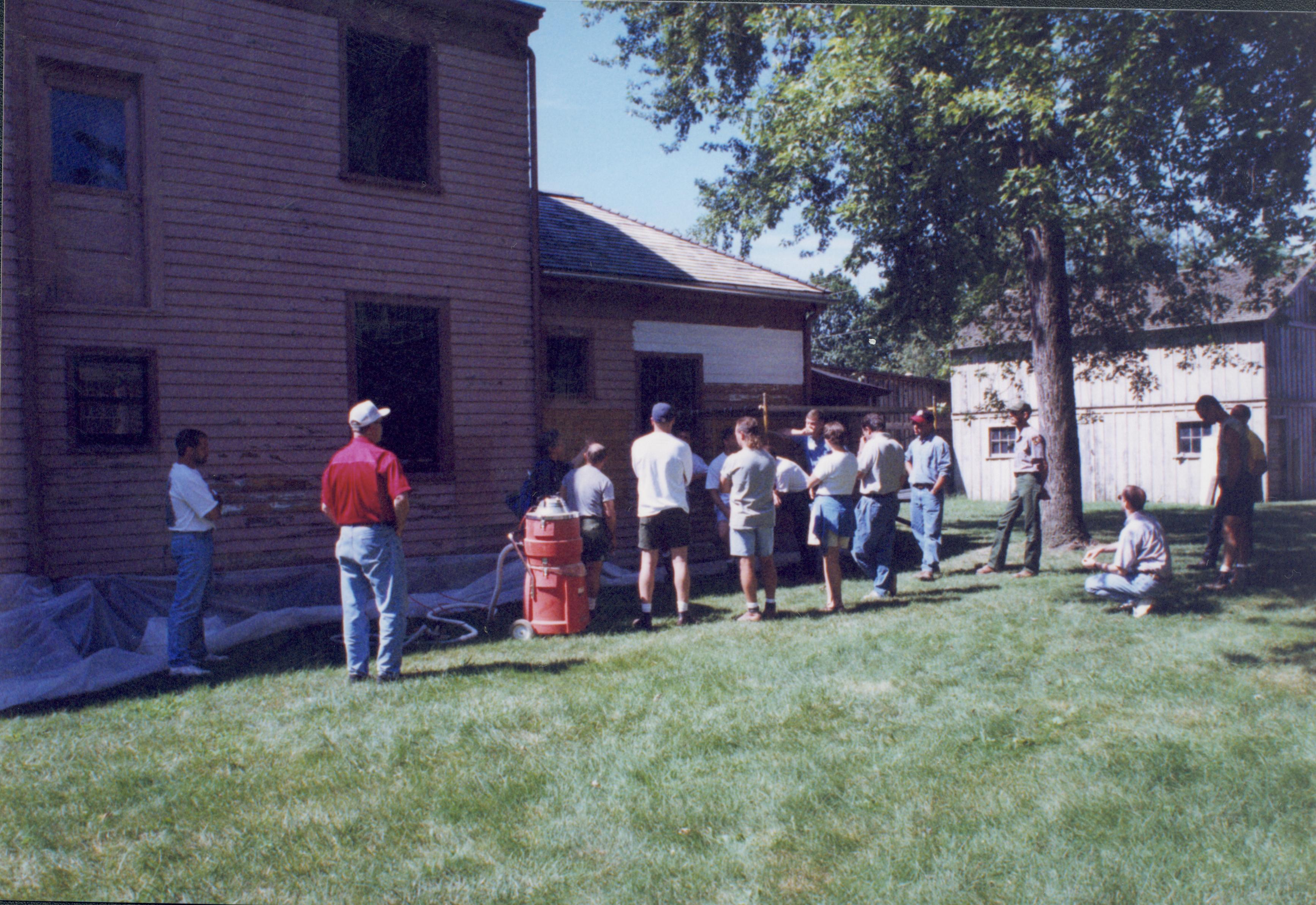 Dubois House Lead Abatement Training Lincoln Home NHS- Dubois House HS-15, 1998-6-11P  Dubois House, lead