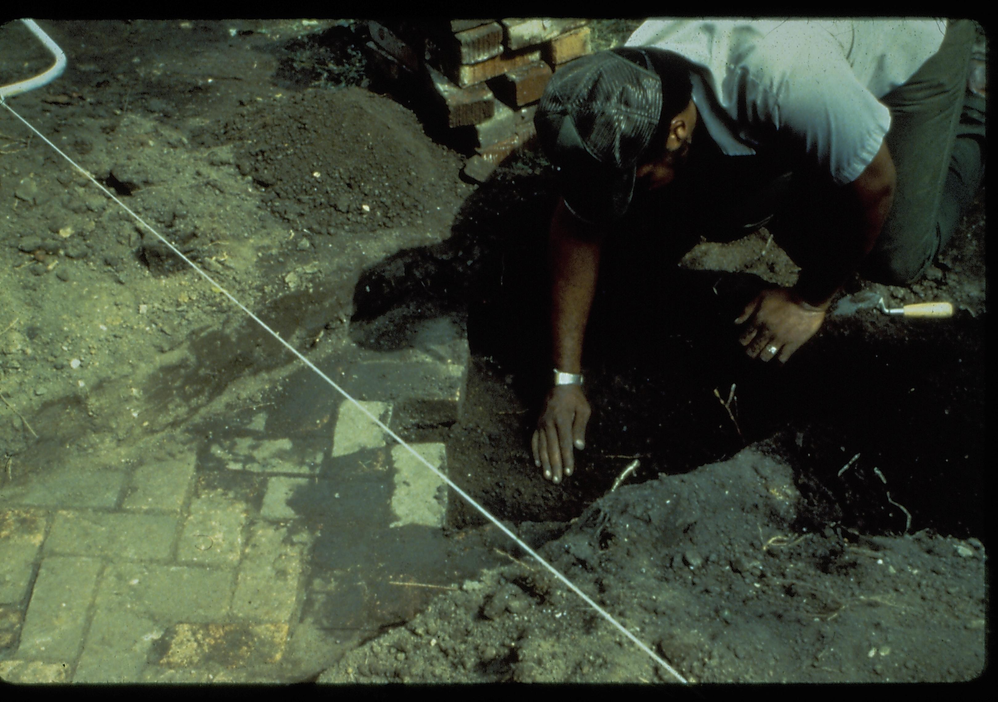 Sprigg House Lincoln Home NHS- Sprigg House Restoration, Archives/Other Homes, CAT 13, 32 Sprigg House, dig