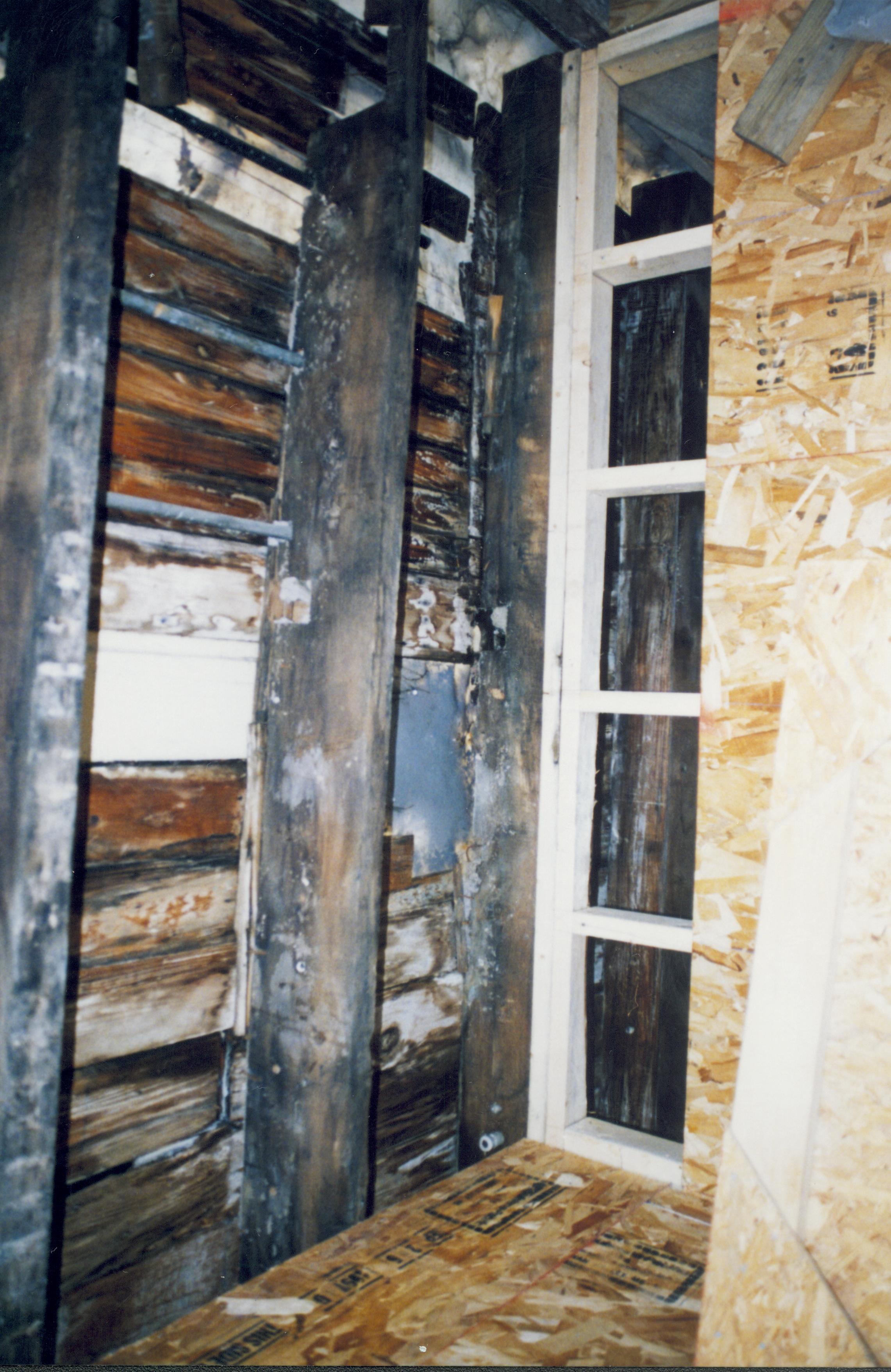 Sprigg House, North wall (room 108.2?) Lincoln Home NHS- Sprigg House, Roll N5 exp 11 Sprigg House, restoration