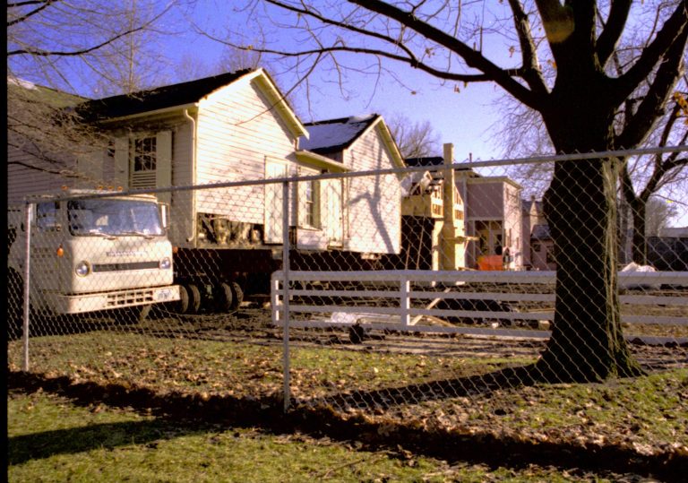 NA Lincoln Home NHS- Sprigg House, Sprigg #1 Photo/Corneau #3, January 1998 Corneau House, restoration