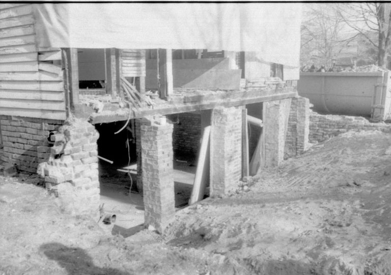 Sprigg House Lincoln Home NHS- Sprigg House HS-11, #3, 7327 Sprigg House, restoration