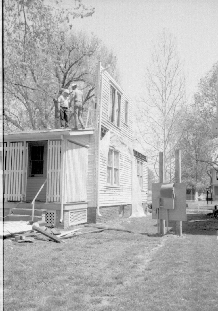 Sprigg House Lincoln Home NHS- Sprigg House HS-11, #3, 7327 Sprigg House, restoration