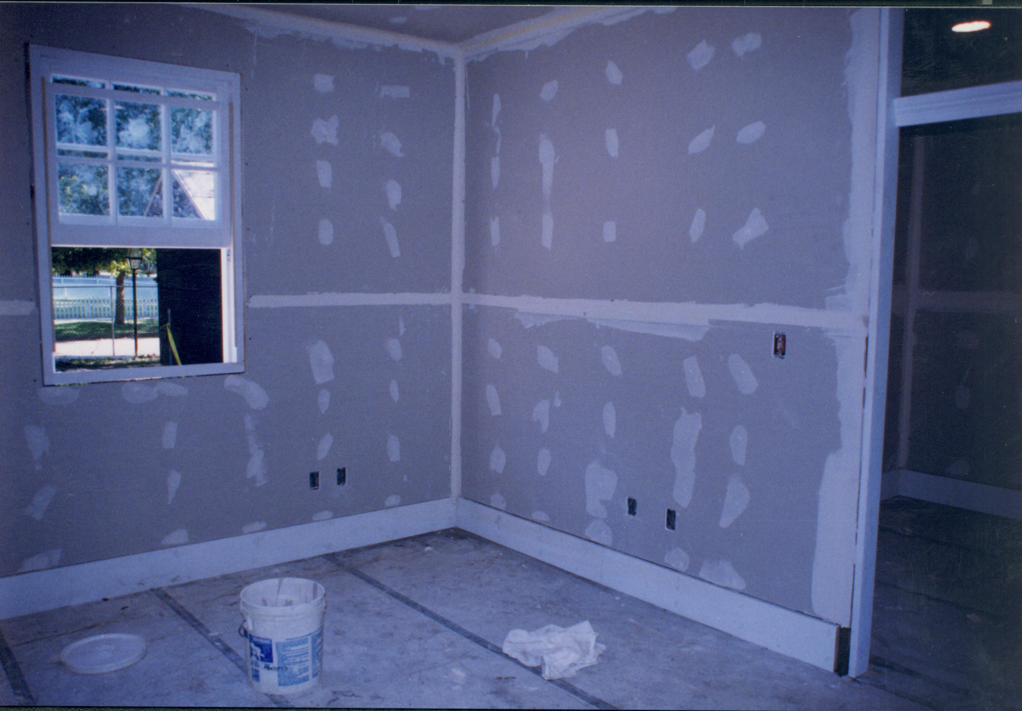 Sprigg House dry walling Lincoln Home NHS- Sprigg House, Roll 1998-6-4P, exp 4 Sprigg House, remodel