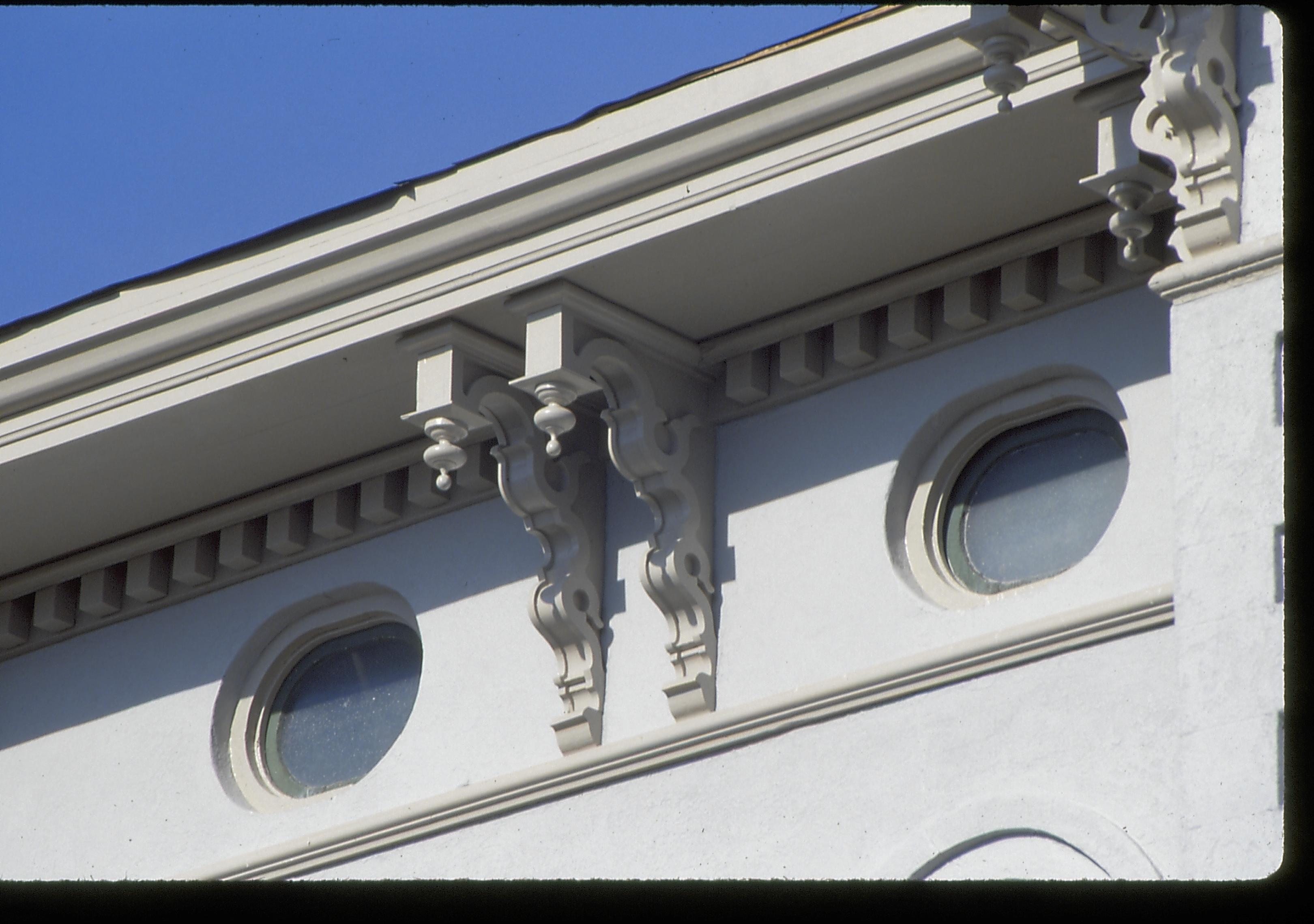 Stuve House Lincoln Home NHS- Stuve House, 1 Stuve House, detail, eaves