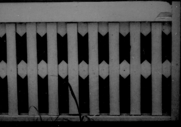 NA Lincoln Home NHS- Stuve House, 90-8-6 Stuve House, restoration, fence
