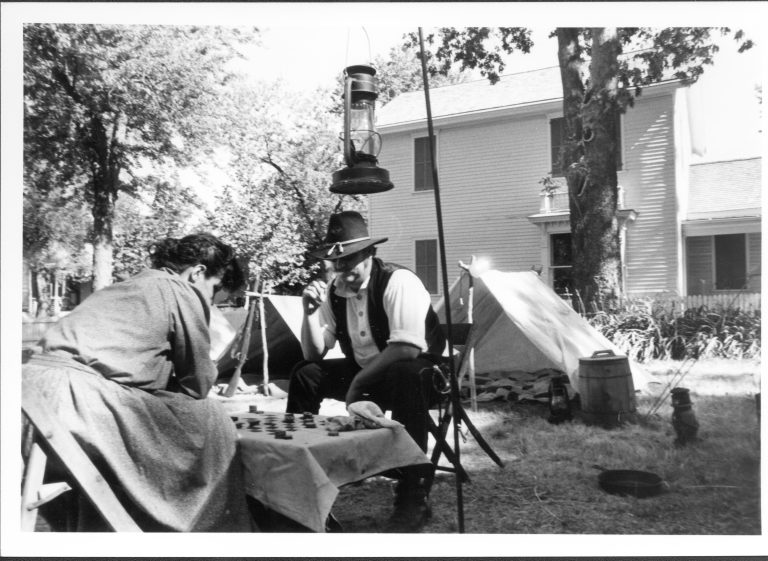 re-enactors at LincolnFest Lincoln Home NHS- Lincoln Festival Lincoln Festival, parade