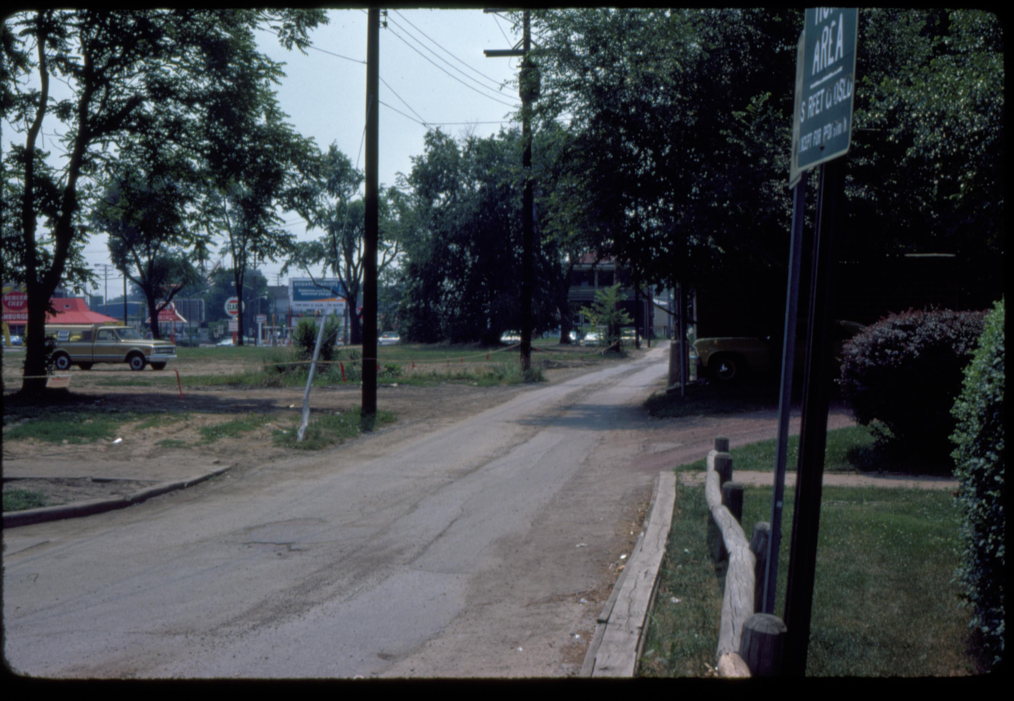 Parking Area behind Lincoln Home. 32-1 