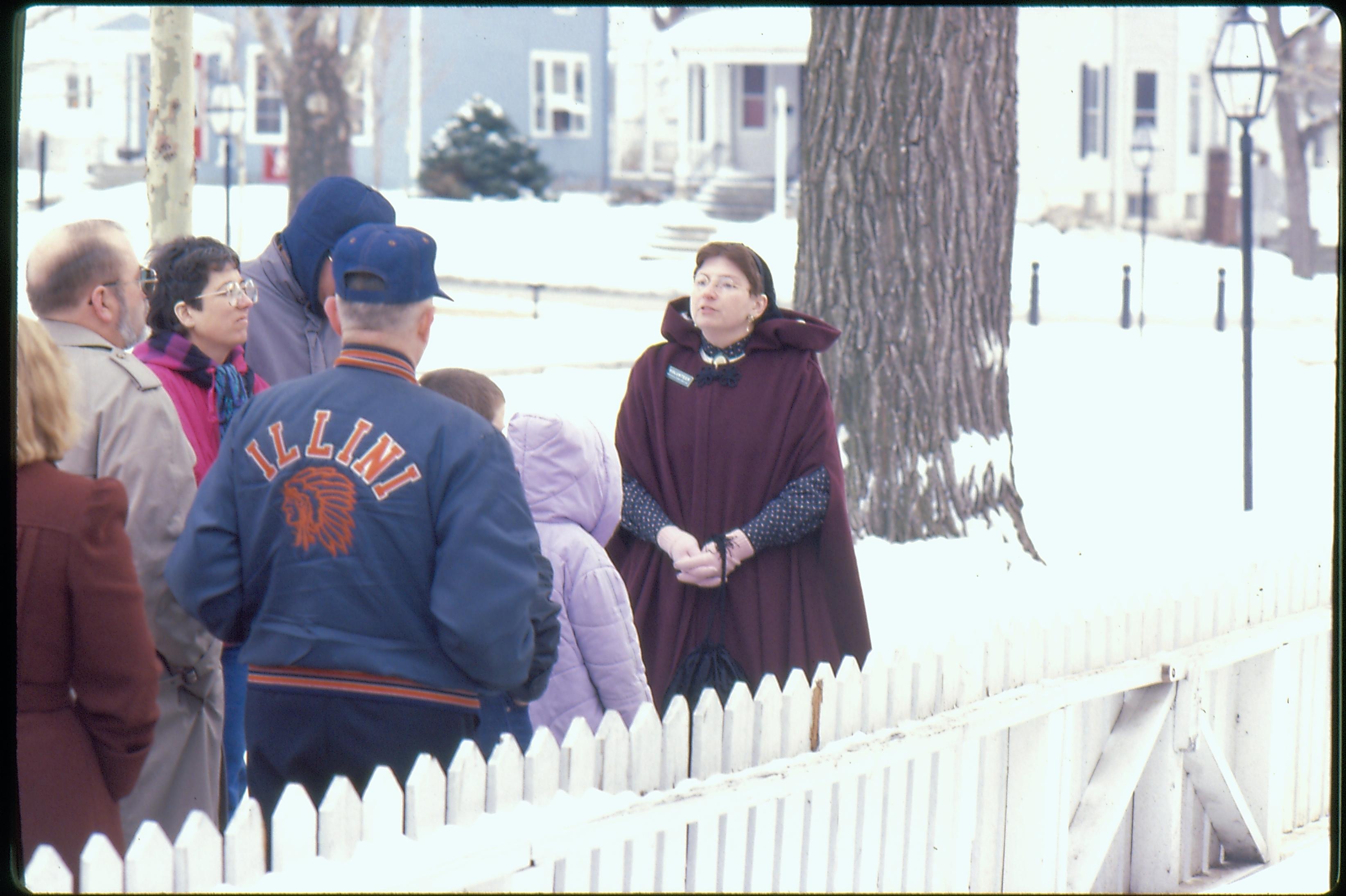 NA Archives - Special Programs and Events, 3/89 Interpretation, Costumes, Snow