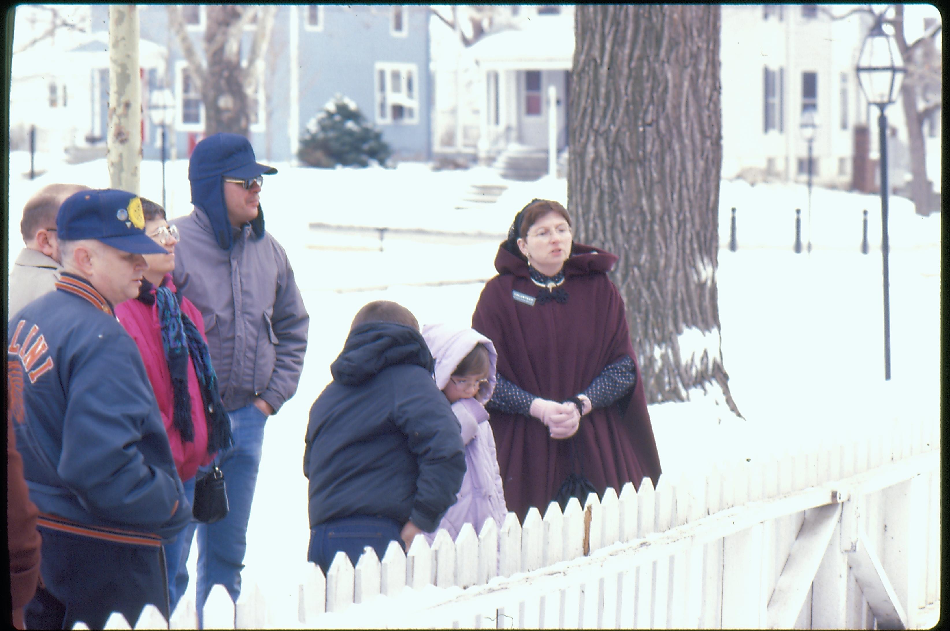 NA Archives - Special Programs and Events, 3/89 Interpretation, Costumes, Snow