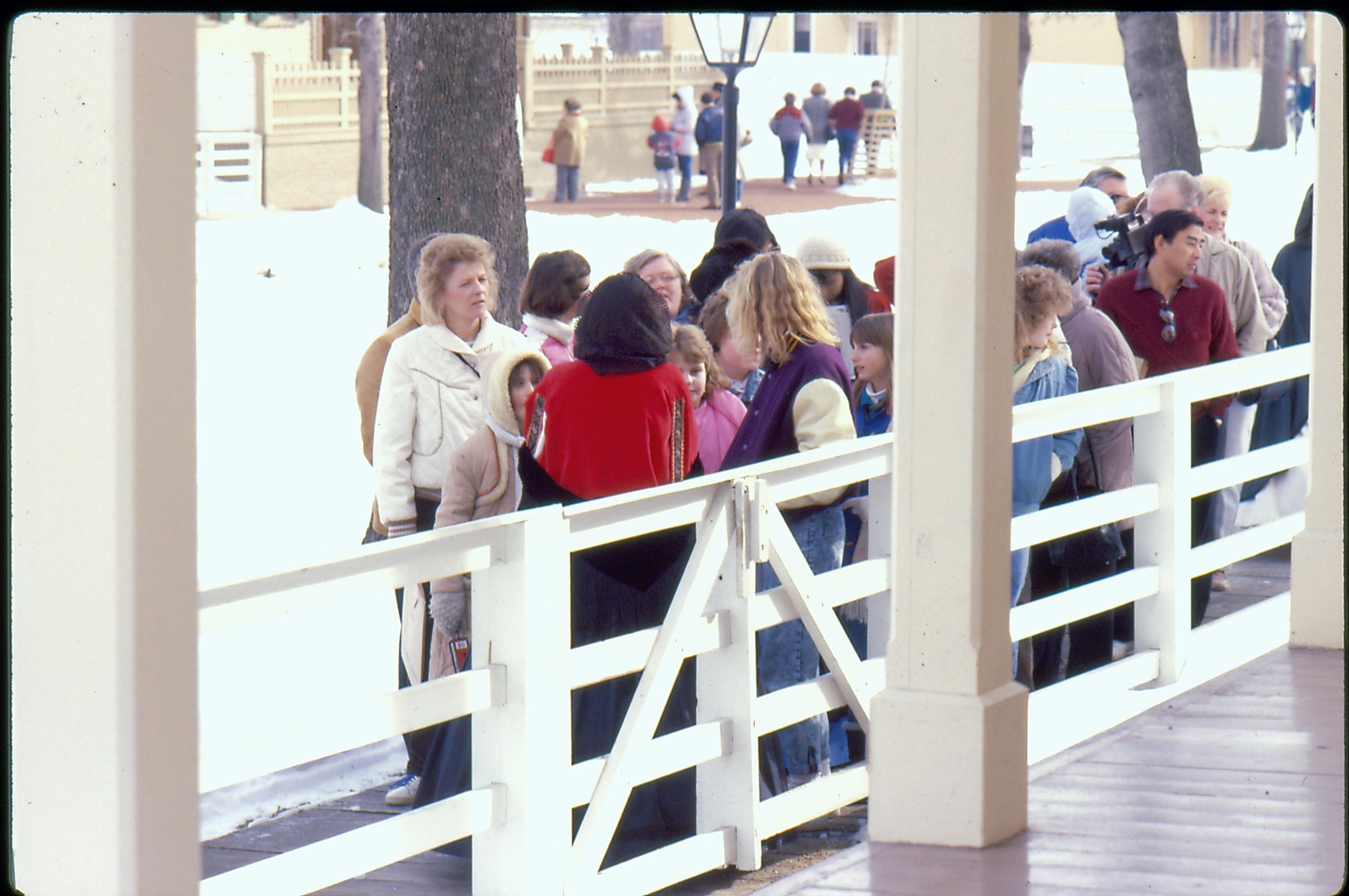 NA Archives - Special Programs and Events, 3/89 Interpretation, Costumes, Snow