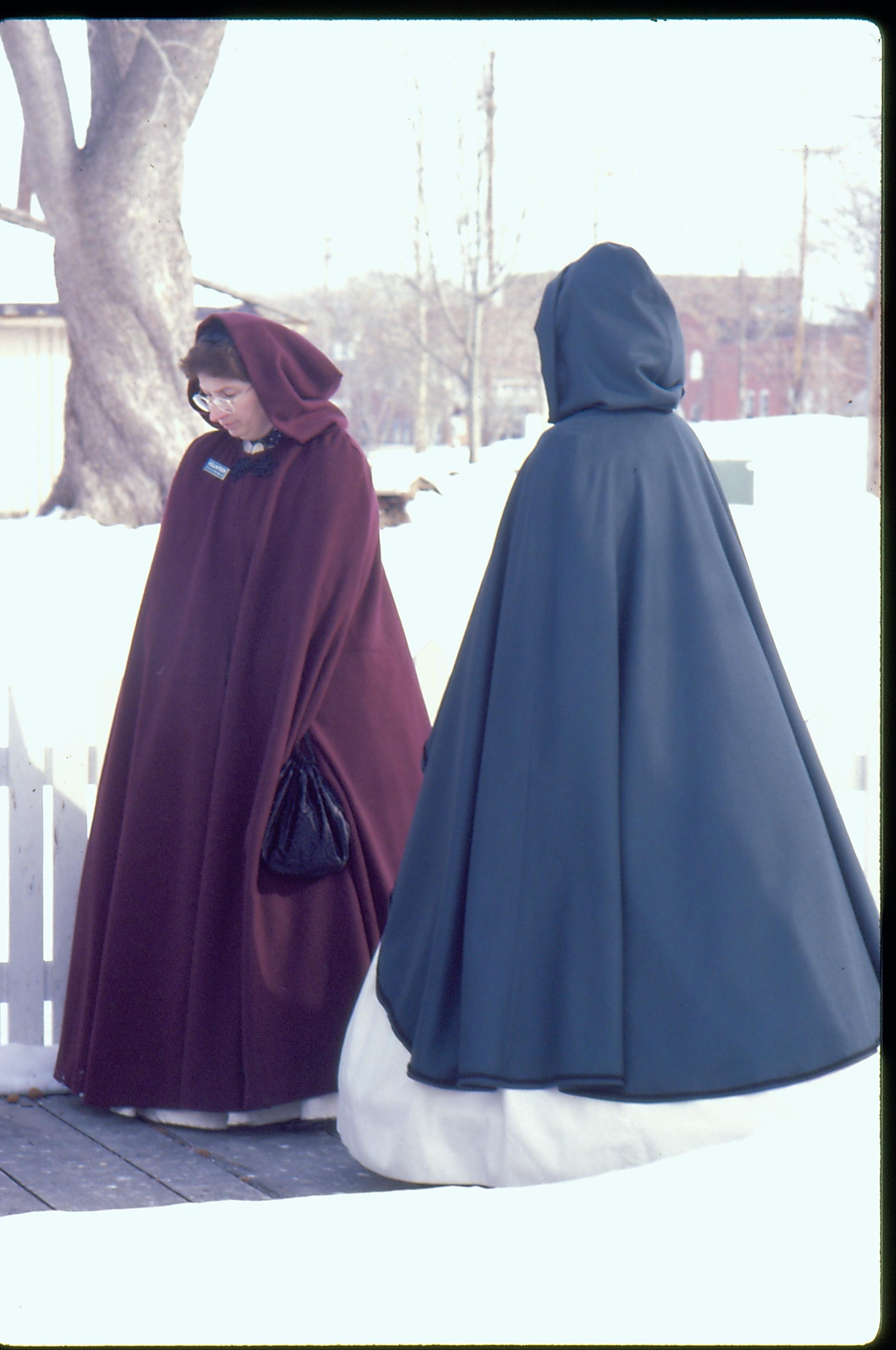 NA Archives - Special Programs and Events, 3/89 Interpretation, Costumes, Snow