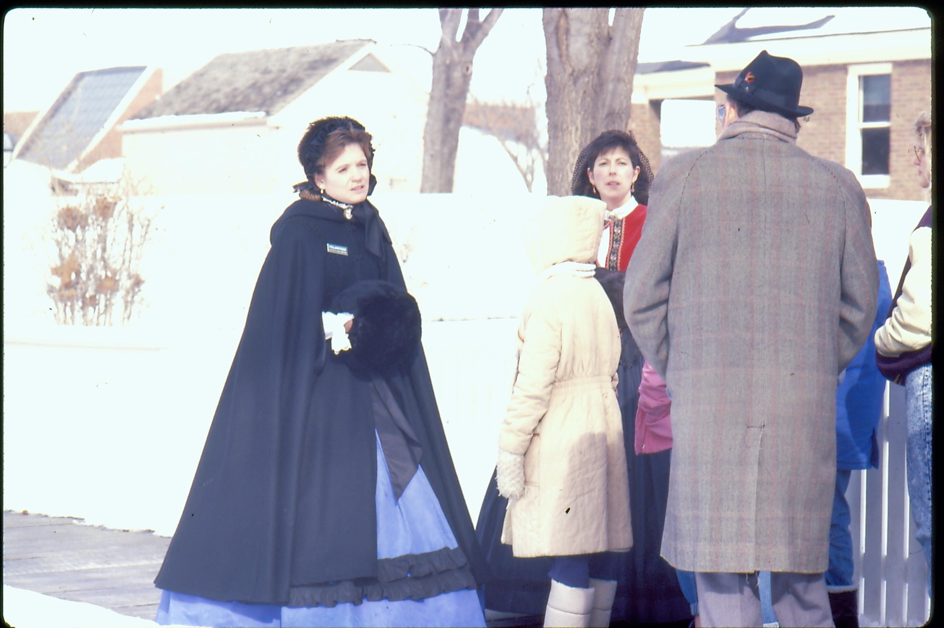 NA Archives - Special Programs and Events, 3/89 Interpretation, Costumes, Snow