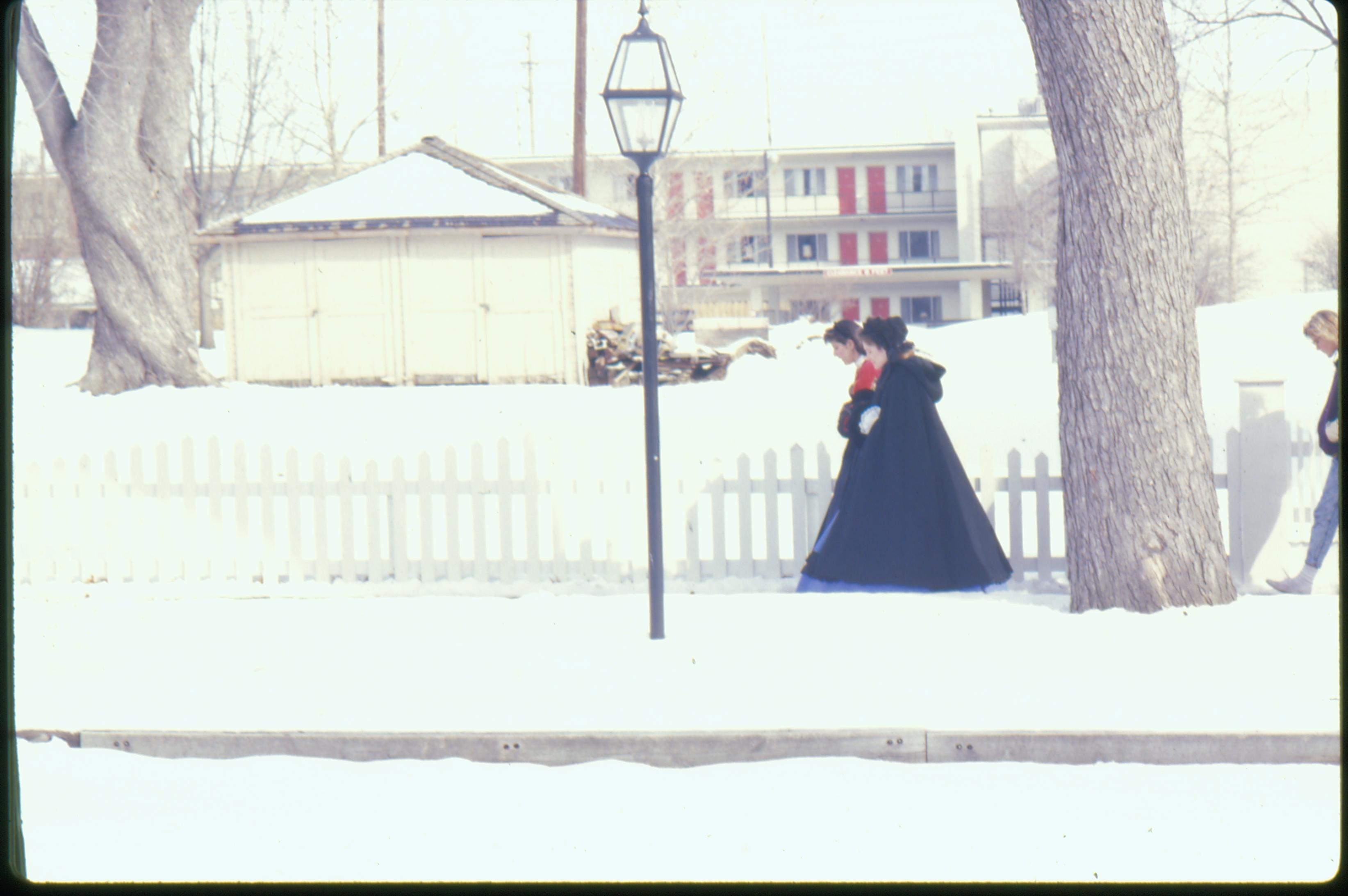 NA Archives - Special Programs and Events, 3/89 Interpretation, Costumes, Snow