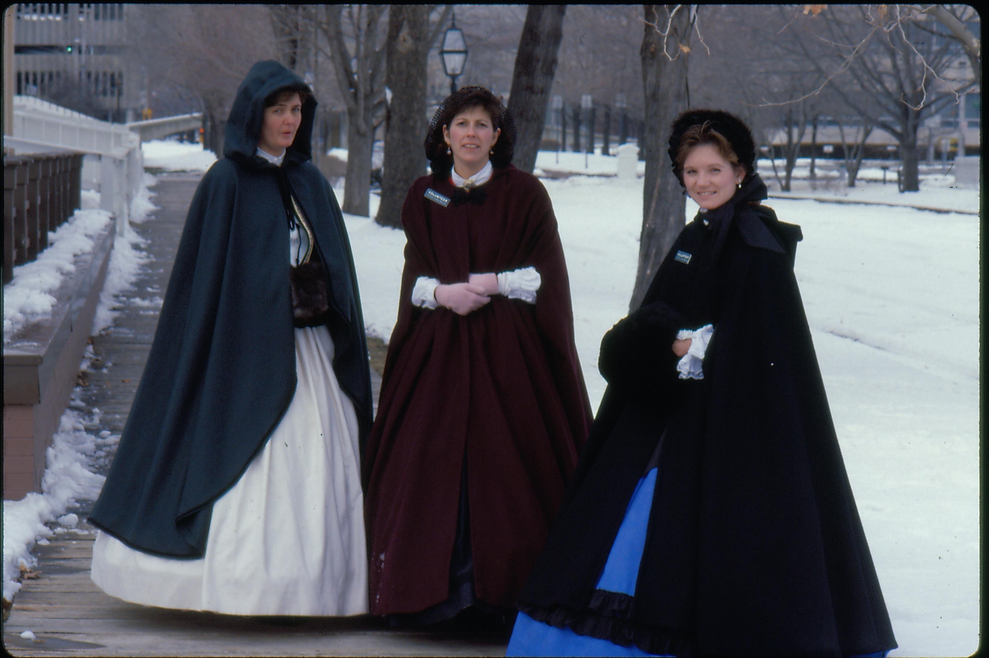 NA Archives - Special Programs and Events, 3/89 Interpretation, Costumes, Snow