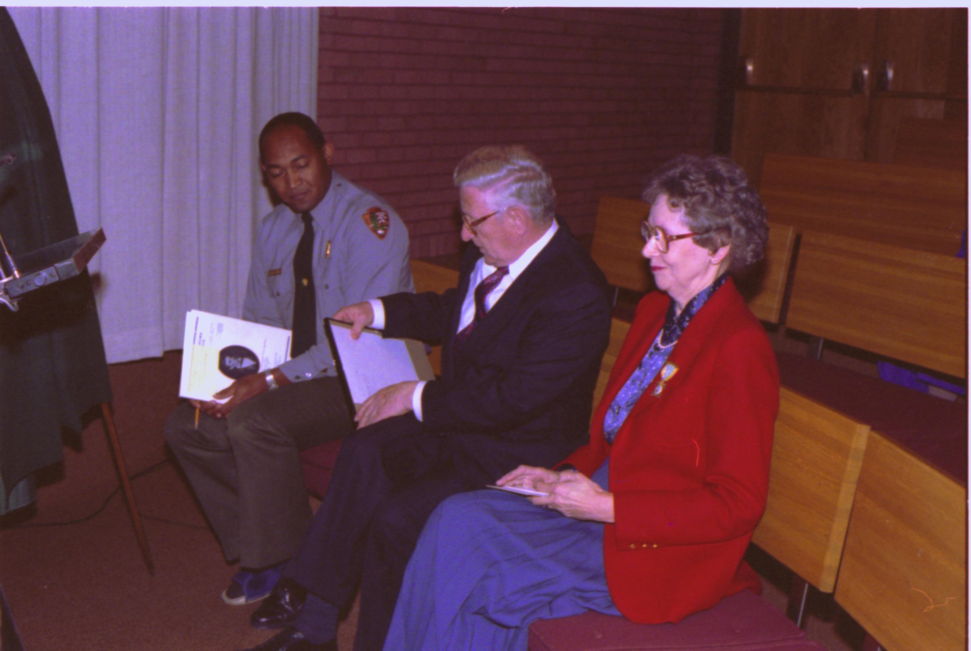 NA Jim Ranslow and Judy Winkelmann in Costume; File #3A Interpretation, Costumes