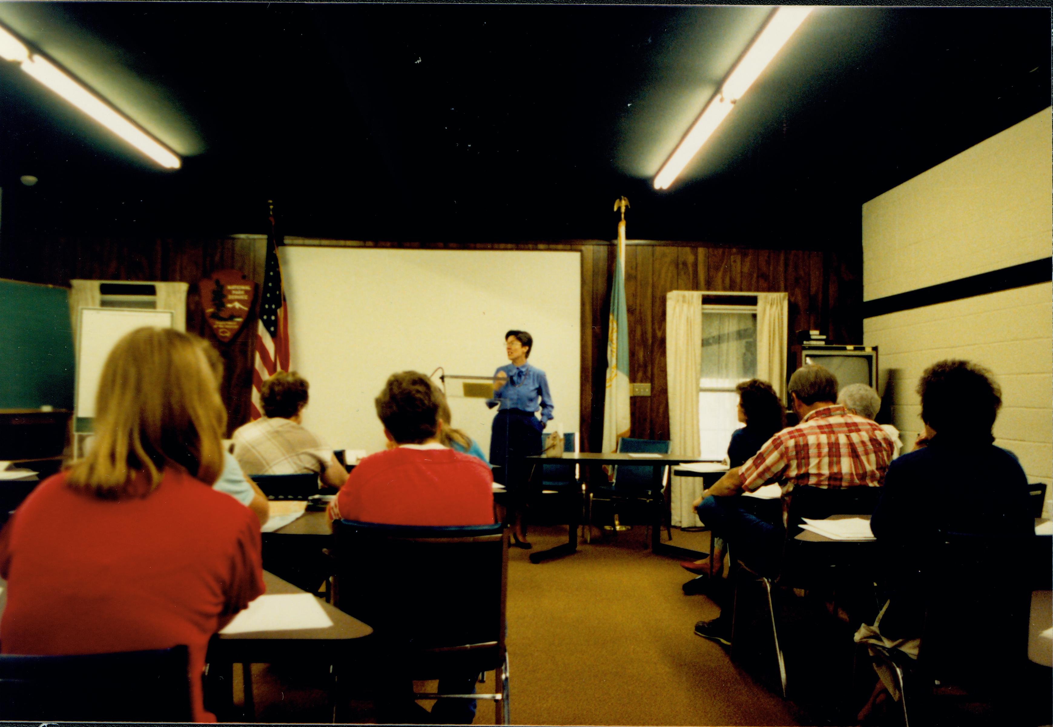 NA Summer interpretive training session, 1989 - Lincoln Home Conference Center Summer Training