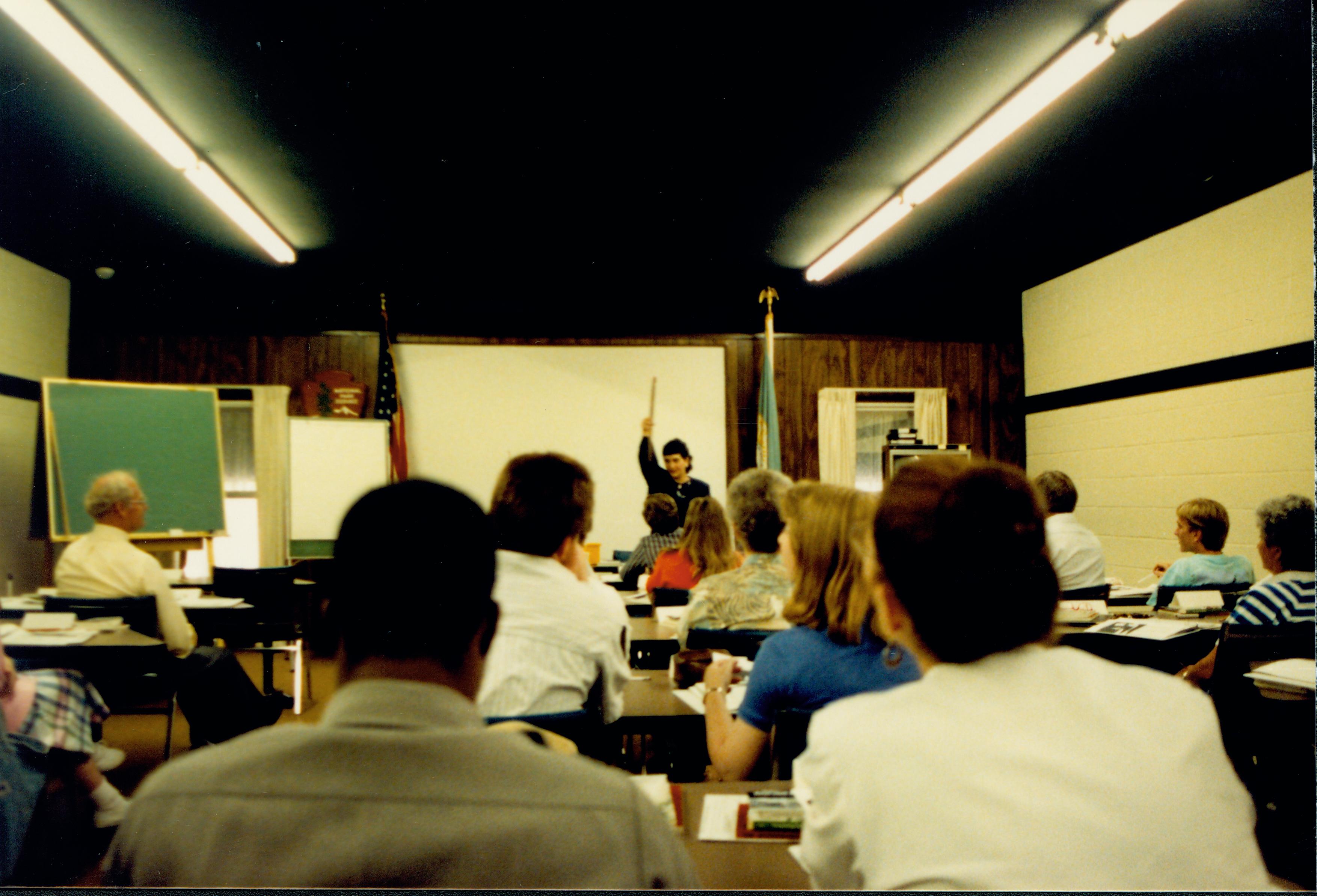 NA Summer interpretive training session, 1989 - Lincoln Home Conference Center Summer Training