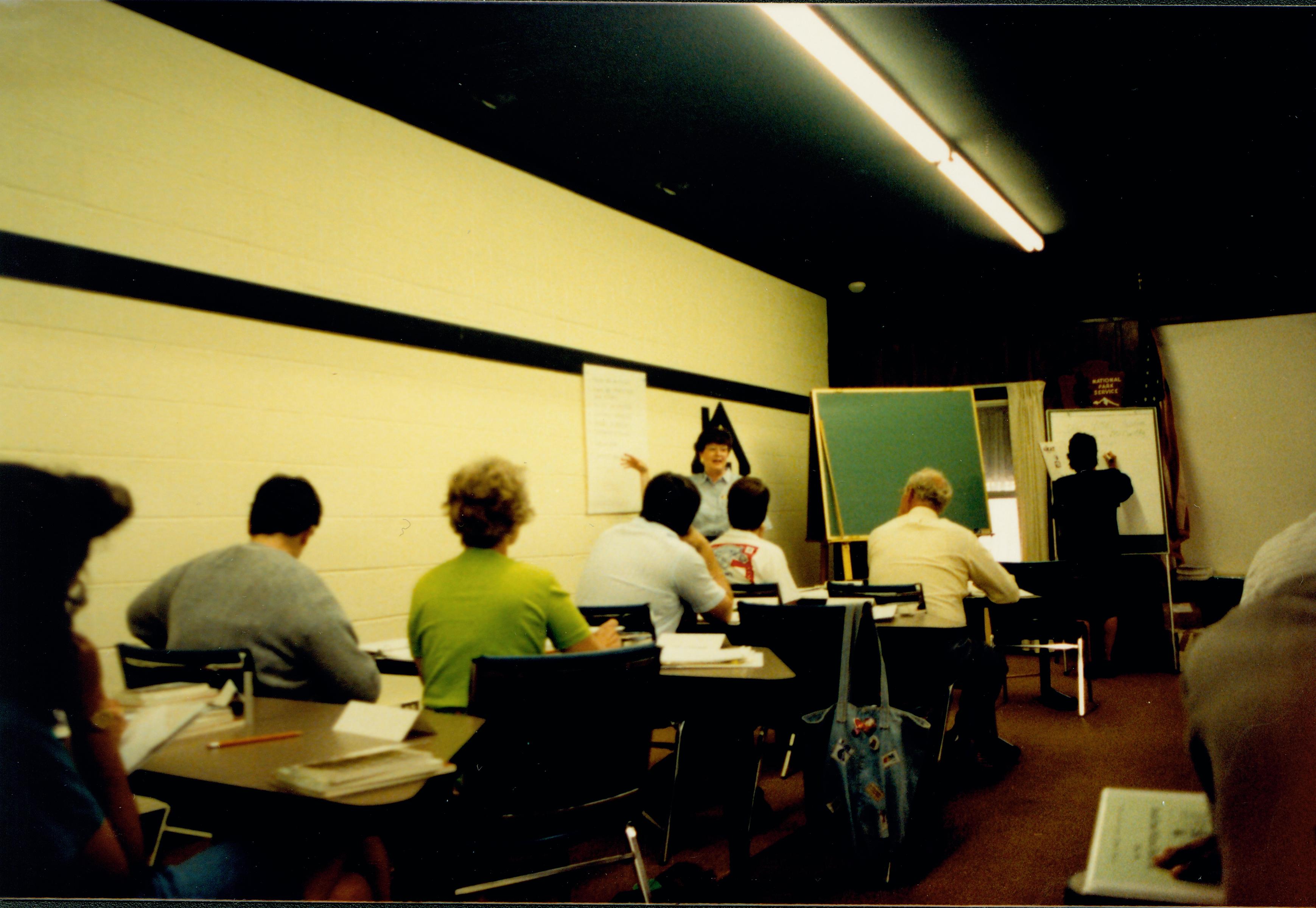 NA Summer interpretive training session, 1989 - Lincoln Home Conference Center Summer Training