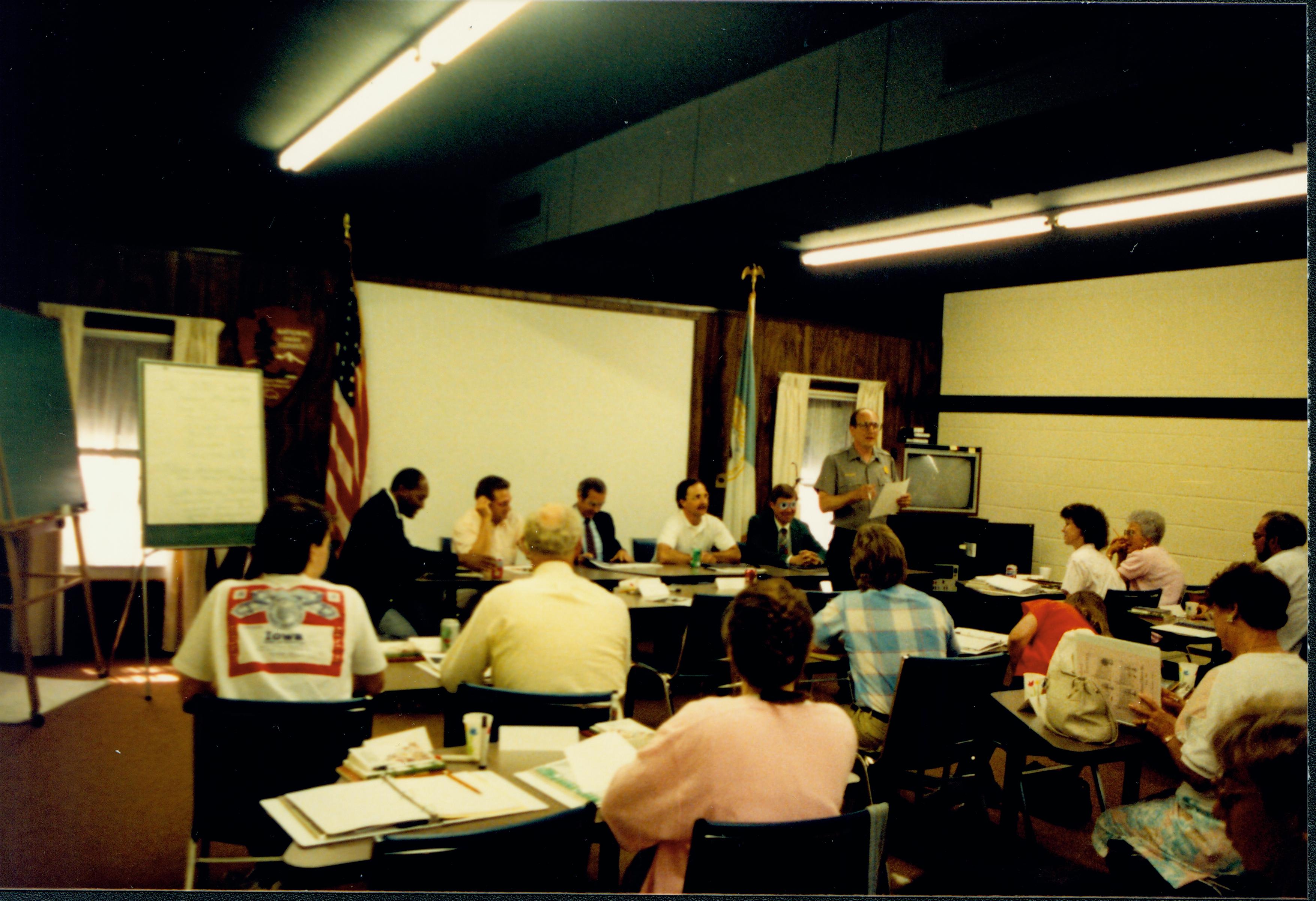 NA Summer interpretive training session, 1989 - Lincoln Home Conference Center Summer Training