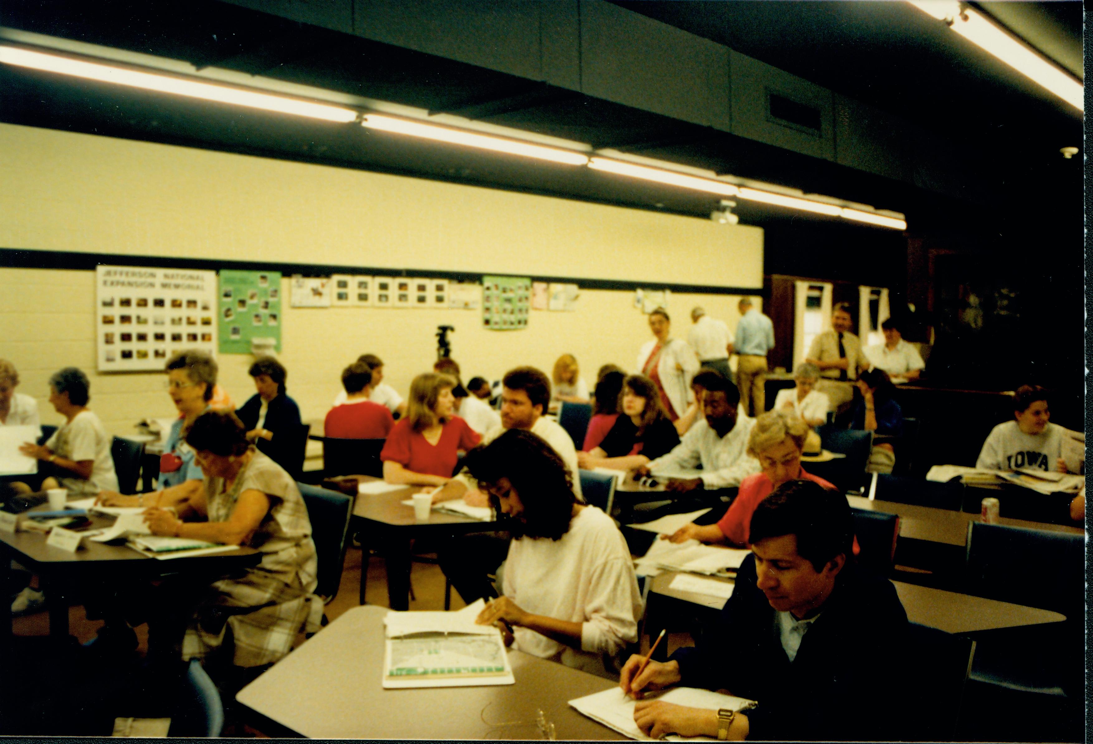 NA Summer interpretive training session, 1989 - Lincoln Home Conference Center Summer Training