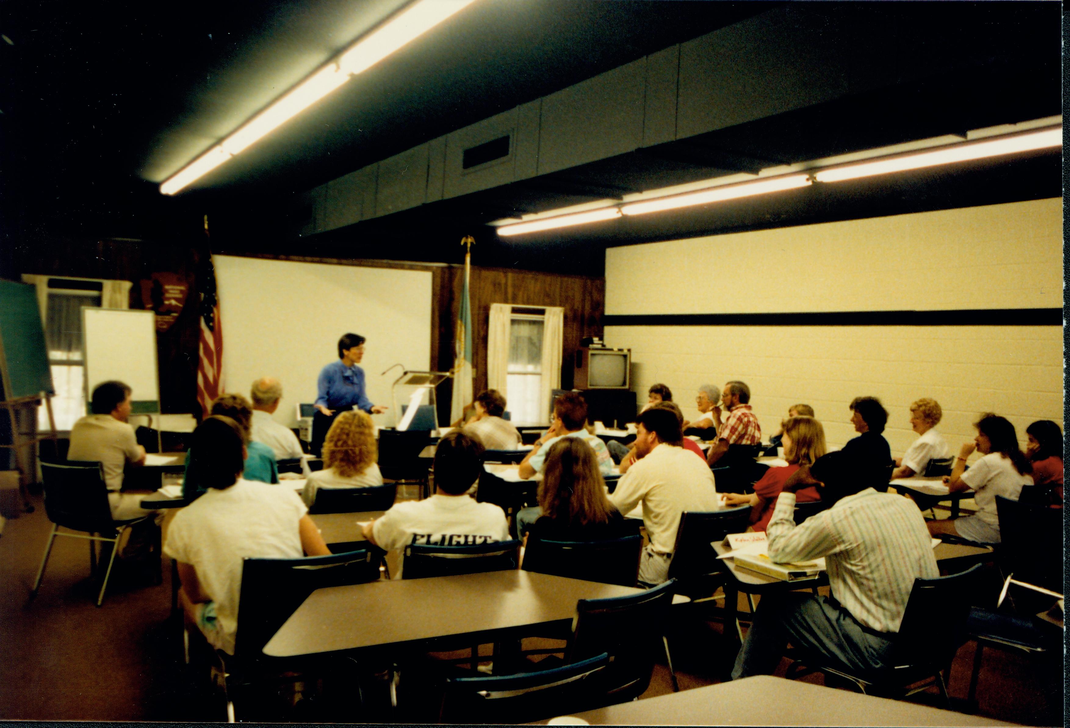 NA Summer interpretive training session, 1989 - Lincoln Home Conference Center Summer Training