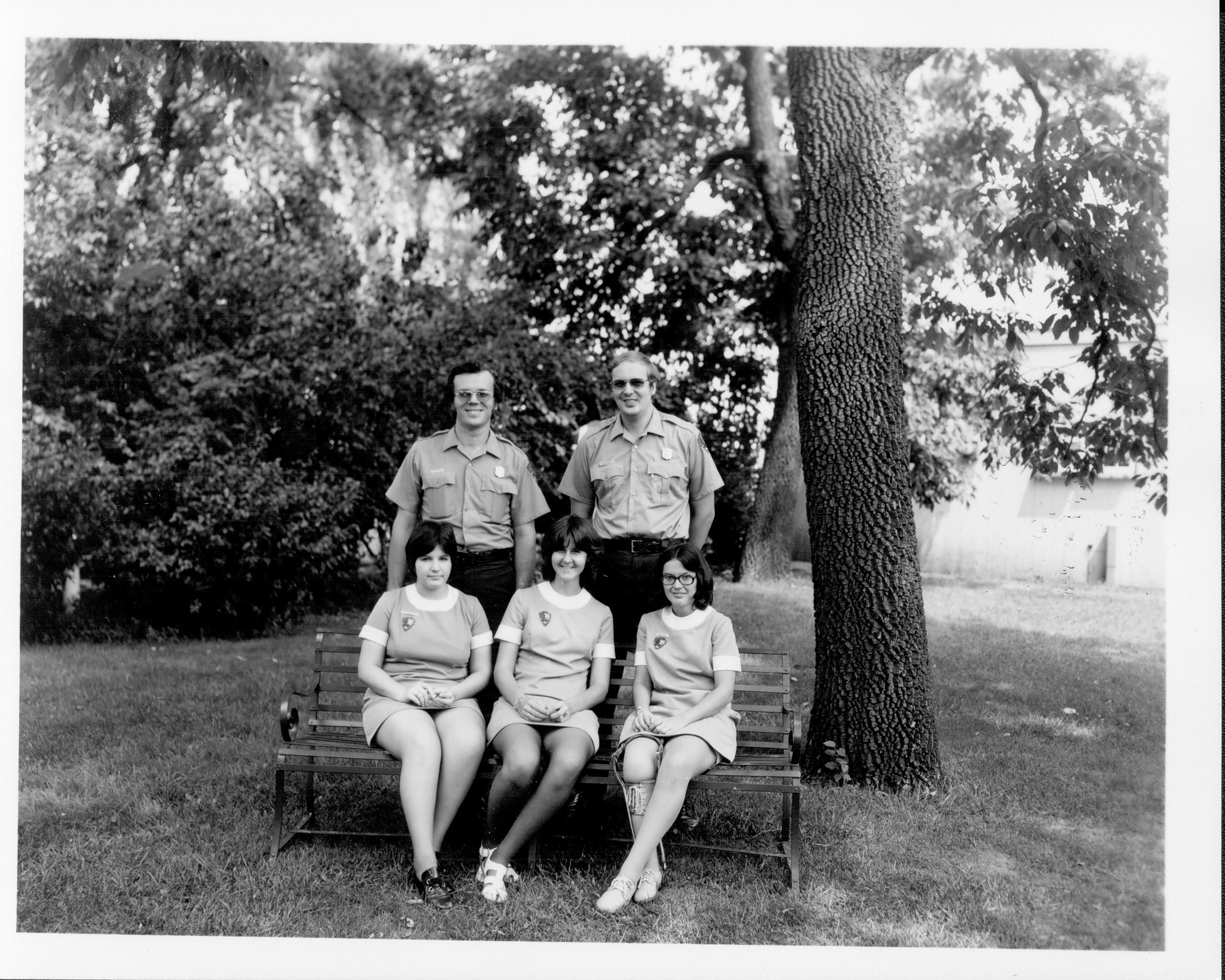 Seasonal Interpreters - 1973 Class 8, Pic. 10 Interpretive Staff, 1973