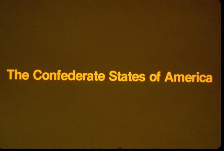 The Confederate States Slide Show Titles