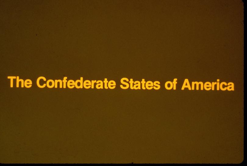 The Confederate States Slide Show Titles