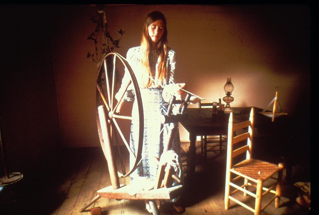 woman spinning