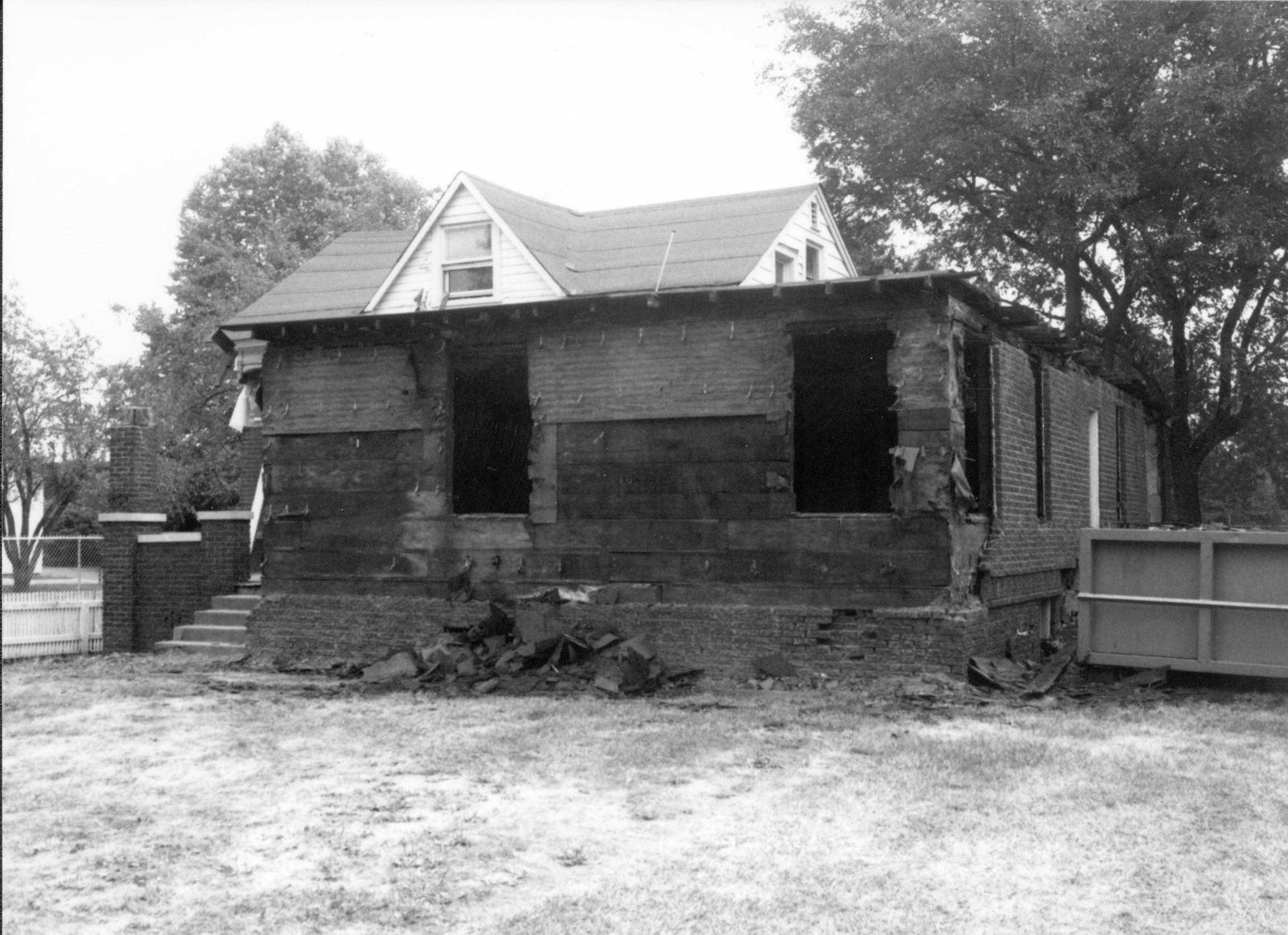 Room 104 and 105, planks LIHO NHS- Arnold House restoration, HS-20, film roll #2 exp 0 Arnold House, restoration, planks