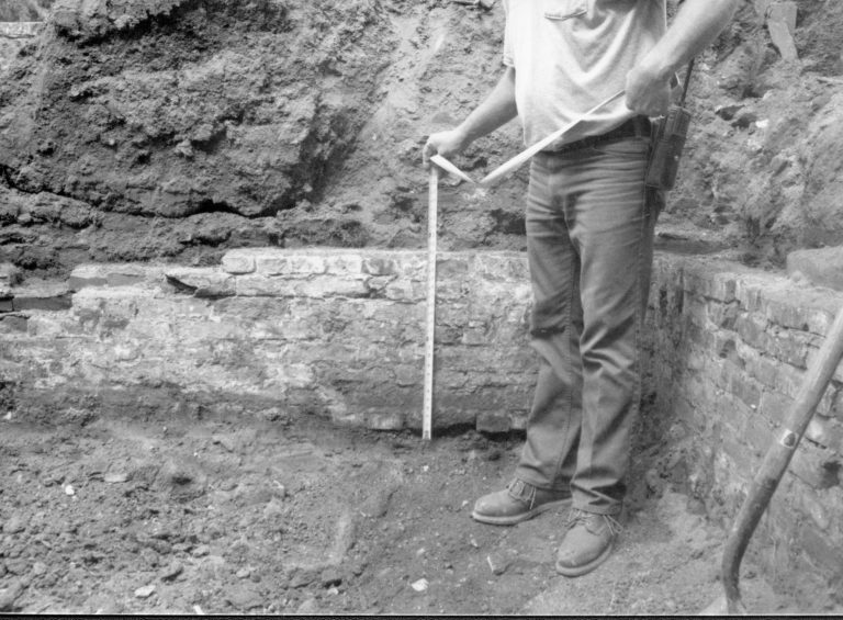 foundation LIHO NHS- Arnold House, HS-20 Roll #7 exp 24A Arnold House, restoration