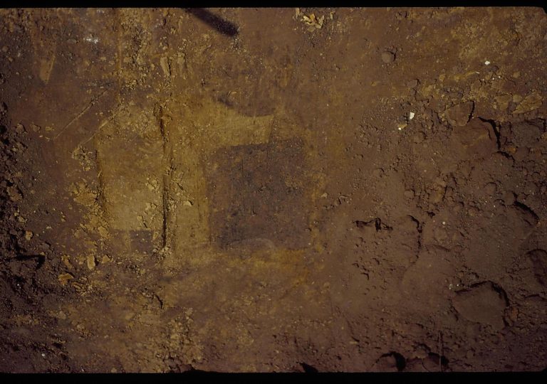 discolored dirt LIHO NHS- Arnold House, HS-20 Roll #9 exp 25 Arnold House, restoration