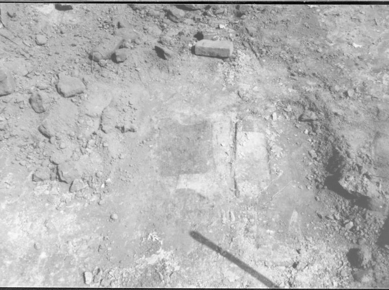 discolored dirt LIHO NHS- Arnold House, HS-20 Roll #8 exp 10 Arnold House, restoration