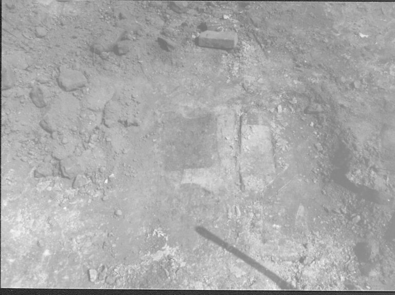 discolored dirt LIHO NHS- Arnold House, HS-20 Roll #8 exp 12 Arnold House, restoration