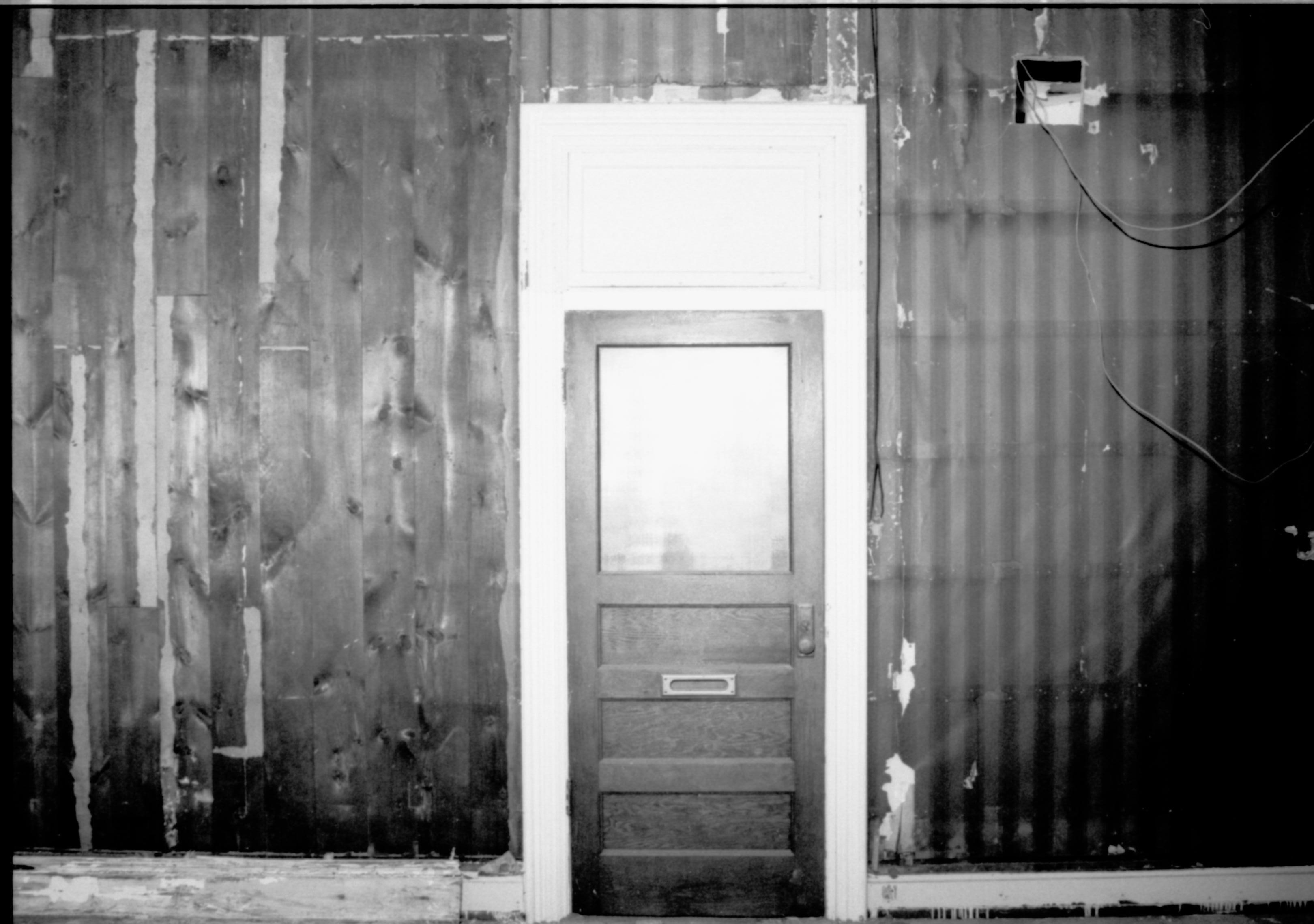 Purpose: Document existing conditions before major removals begin; Stuve House, second floor, Room 205, west wall Lincoln Home NHS- Stuve House HS-05-002, exp 3 Stuve House, removals