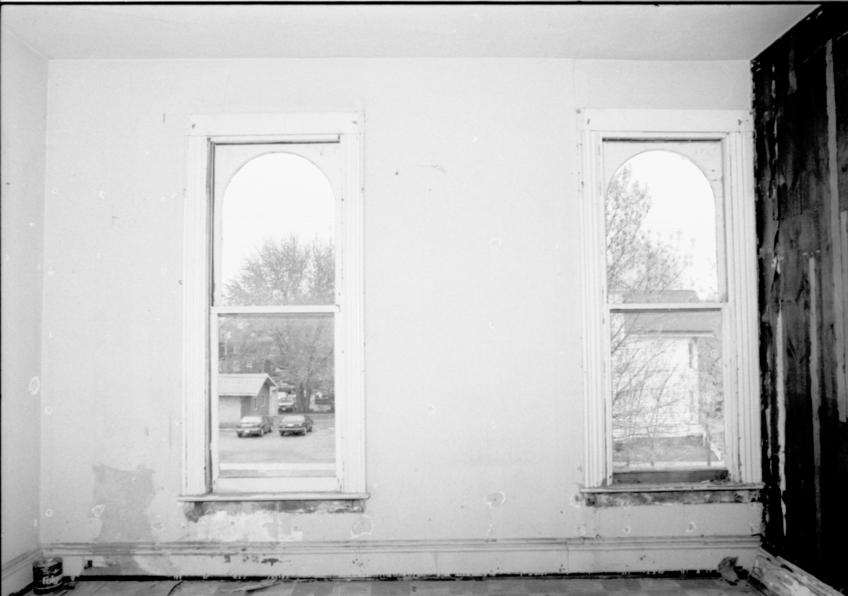 Purpose: Document existing conditions before major removals begin; Stuve House, second floor, Room 205, south wall Lincoln Home NHS- Stuve House HS-05-002, exp 4 Stuve House, removals