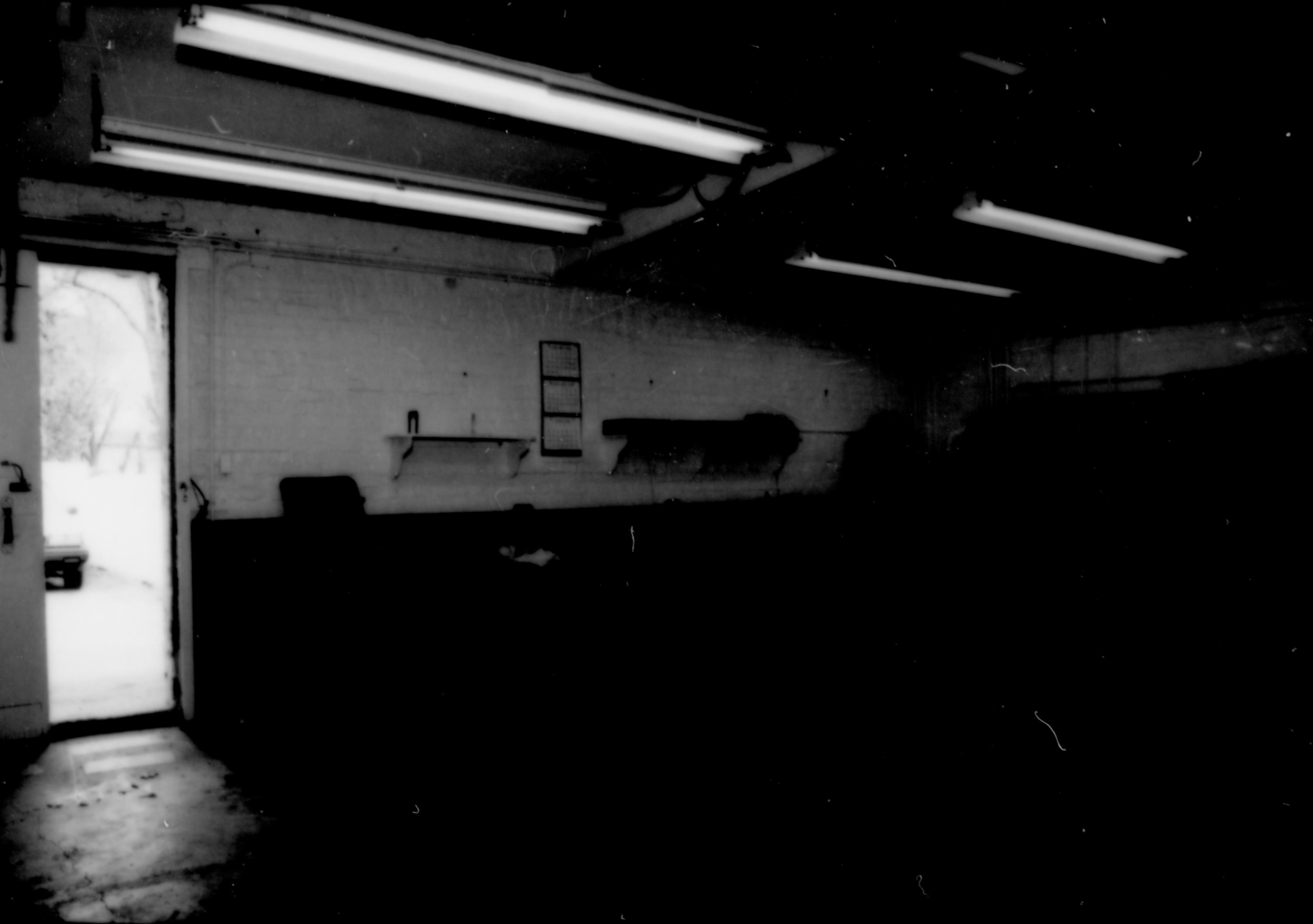 Purpose: Document existing conditions before major removals begin; Stuve Carriage House, HS-05A, interior east wall, south section Lincoln Home NHS- Stuve House HS-05-015, exp 4 Stuve House, removals