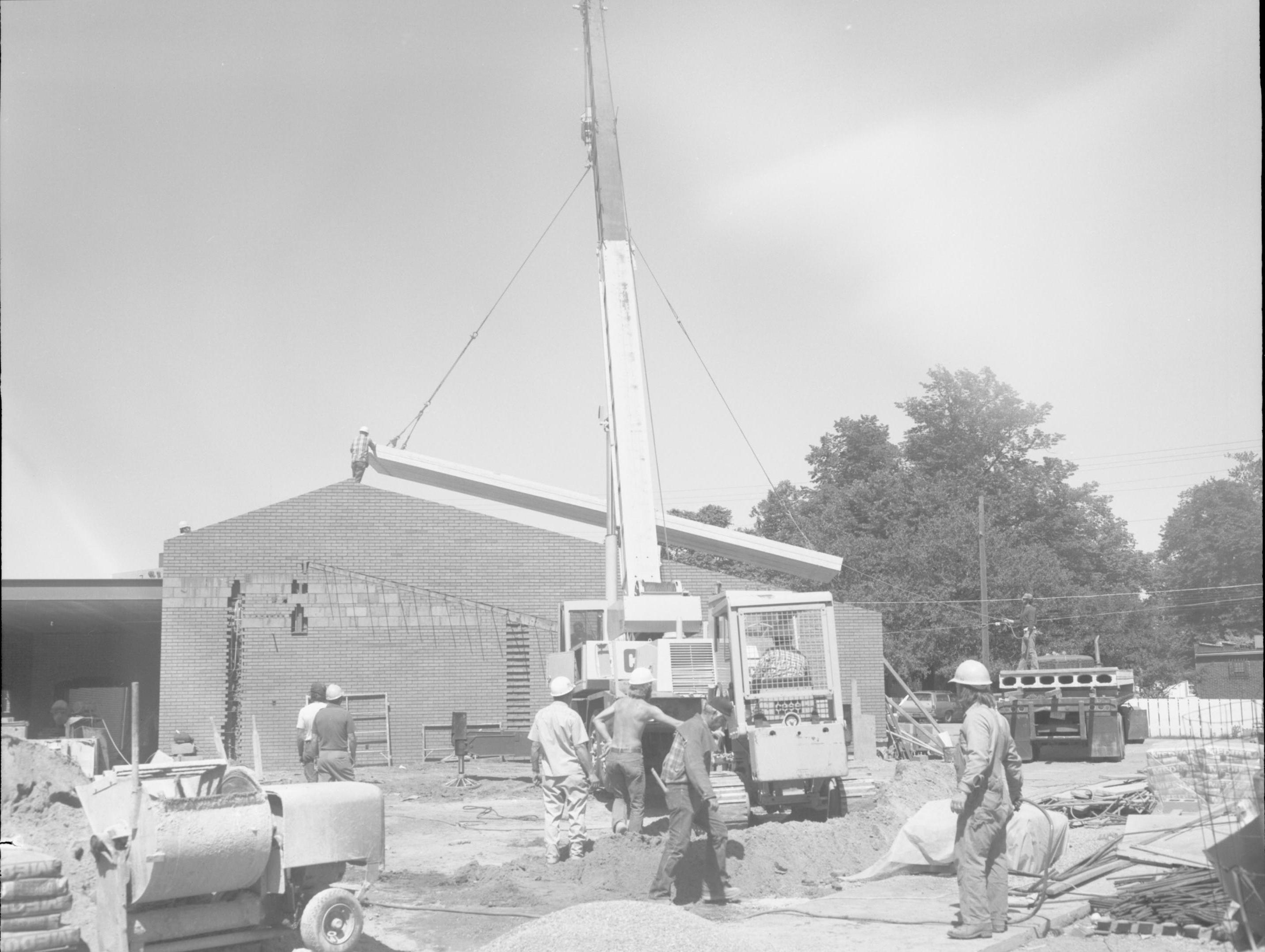 NA Lincoln Home NHS- Visitor Center Visitor Center, construction