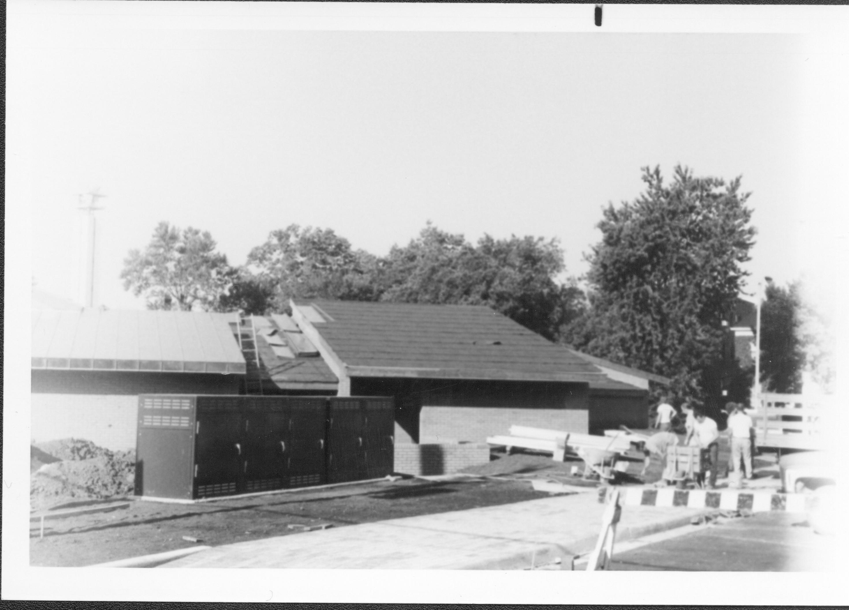 NA Lincoln Home NHS- Visitor Center Visitor Center, construction