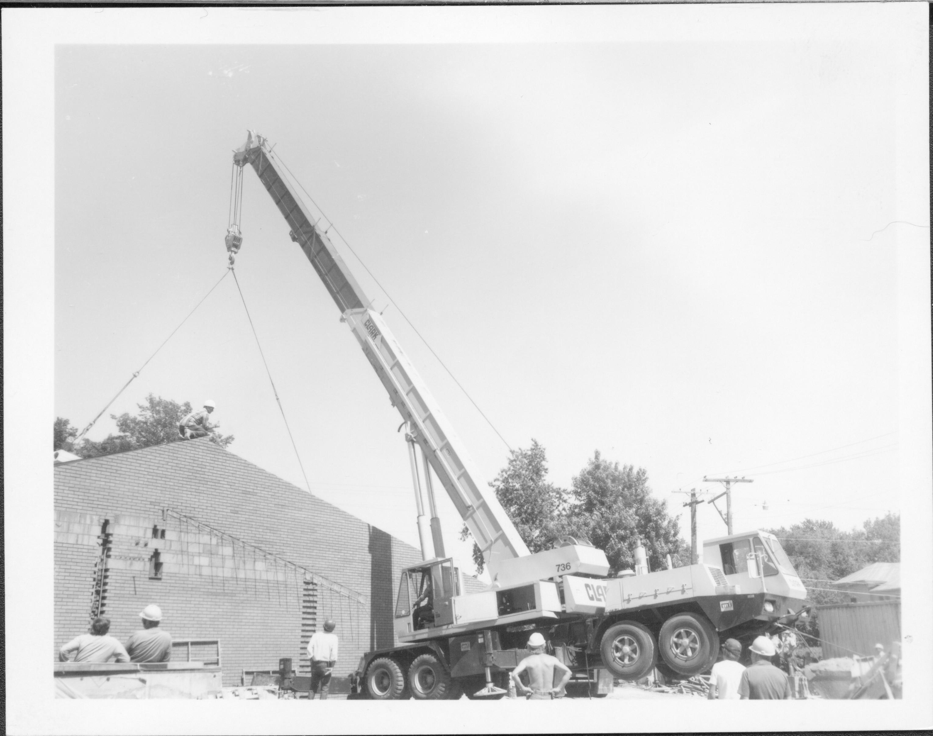 NA Lincoln Home NHS- Visitor Center Visitor Center, construction