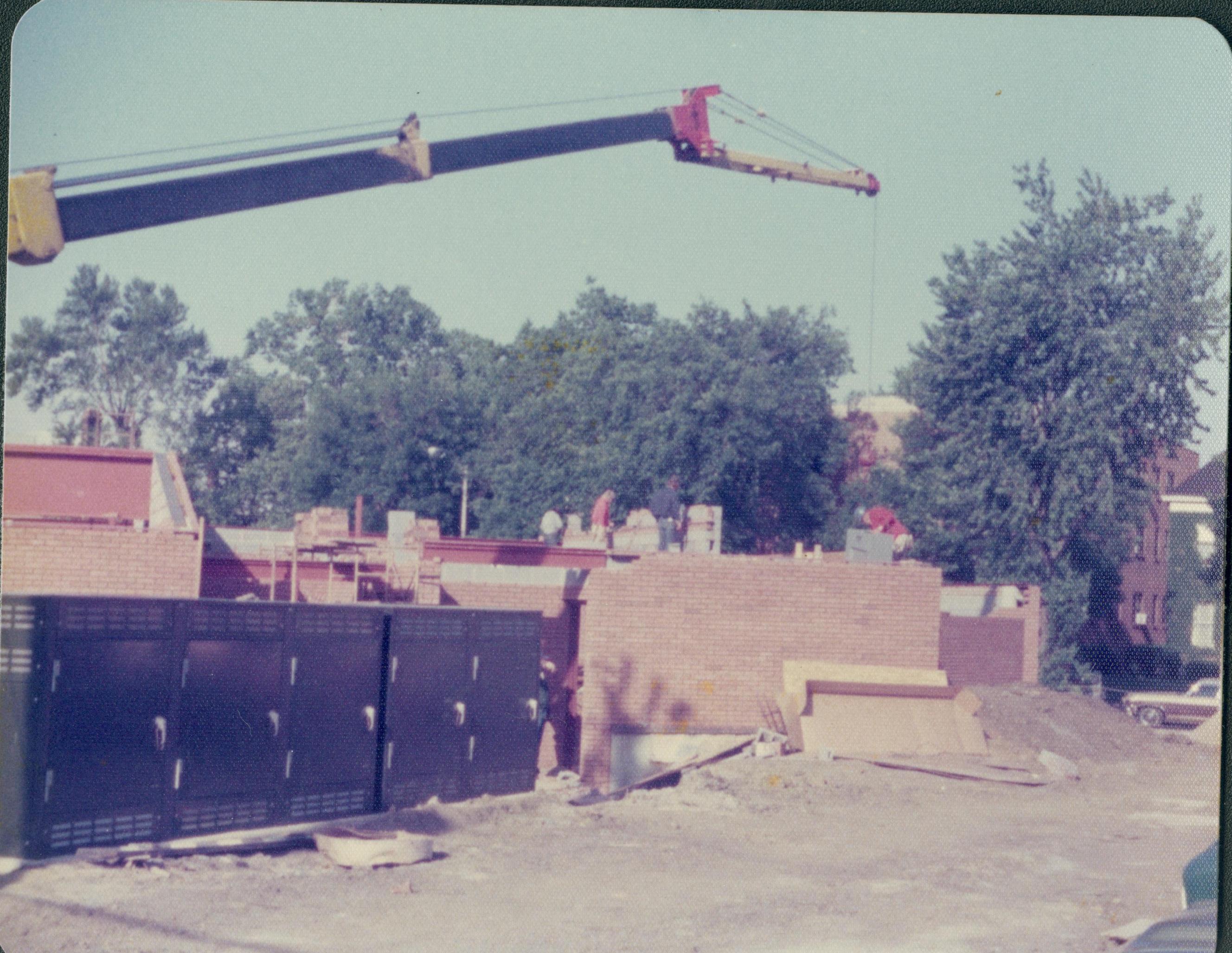 NA Lincoln Home NHS- Visitor Center Visitor Center, construction