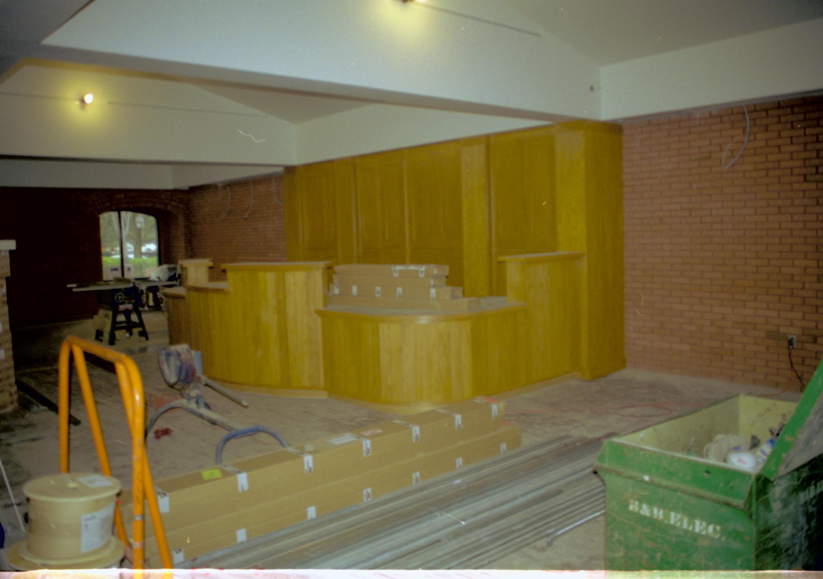 NA Lincoln Home NHS- Visitor Center Visitor Center, construction