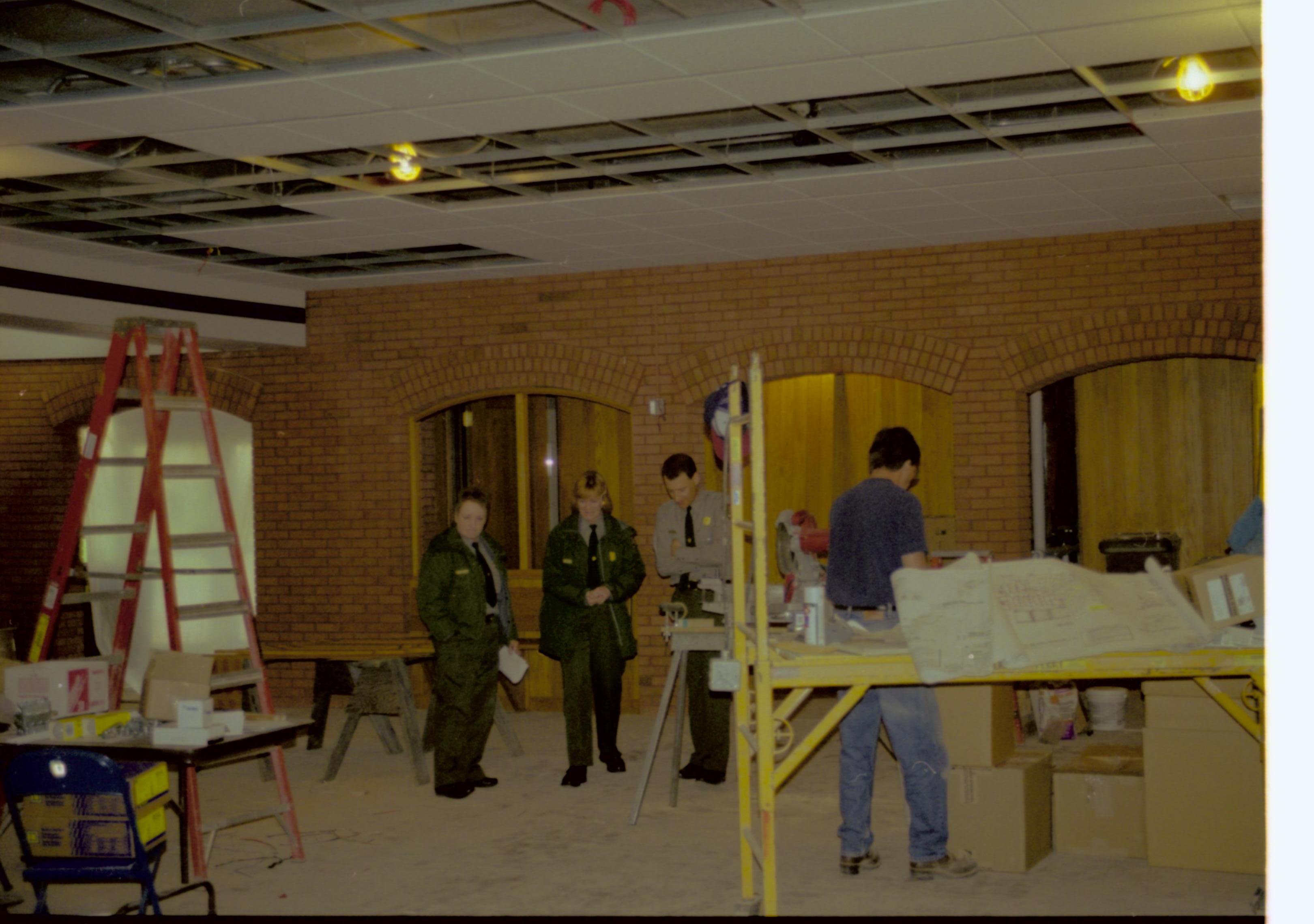 NA Lincoln Home NHS- Visitor Center Visitor Center, construction