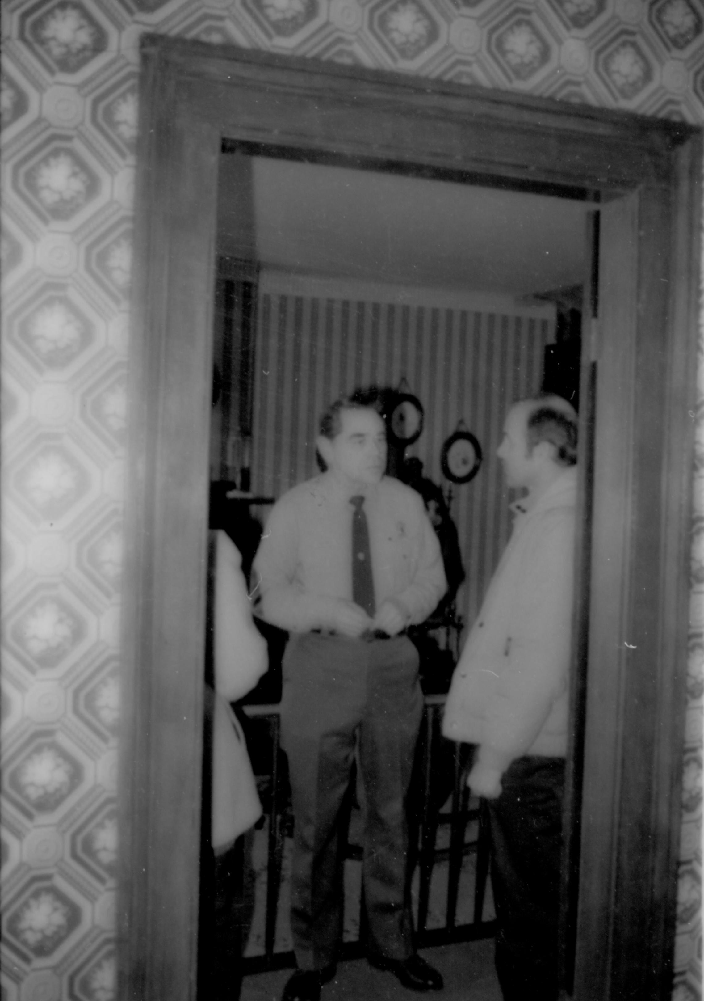 Park ranger giving tour in front parlor. Lincoln Home NHS- Visitor Center Dedication Ceremony Lincoln Home, ceremony, dedication