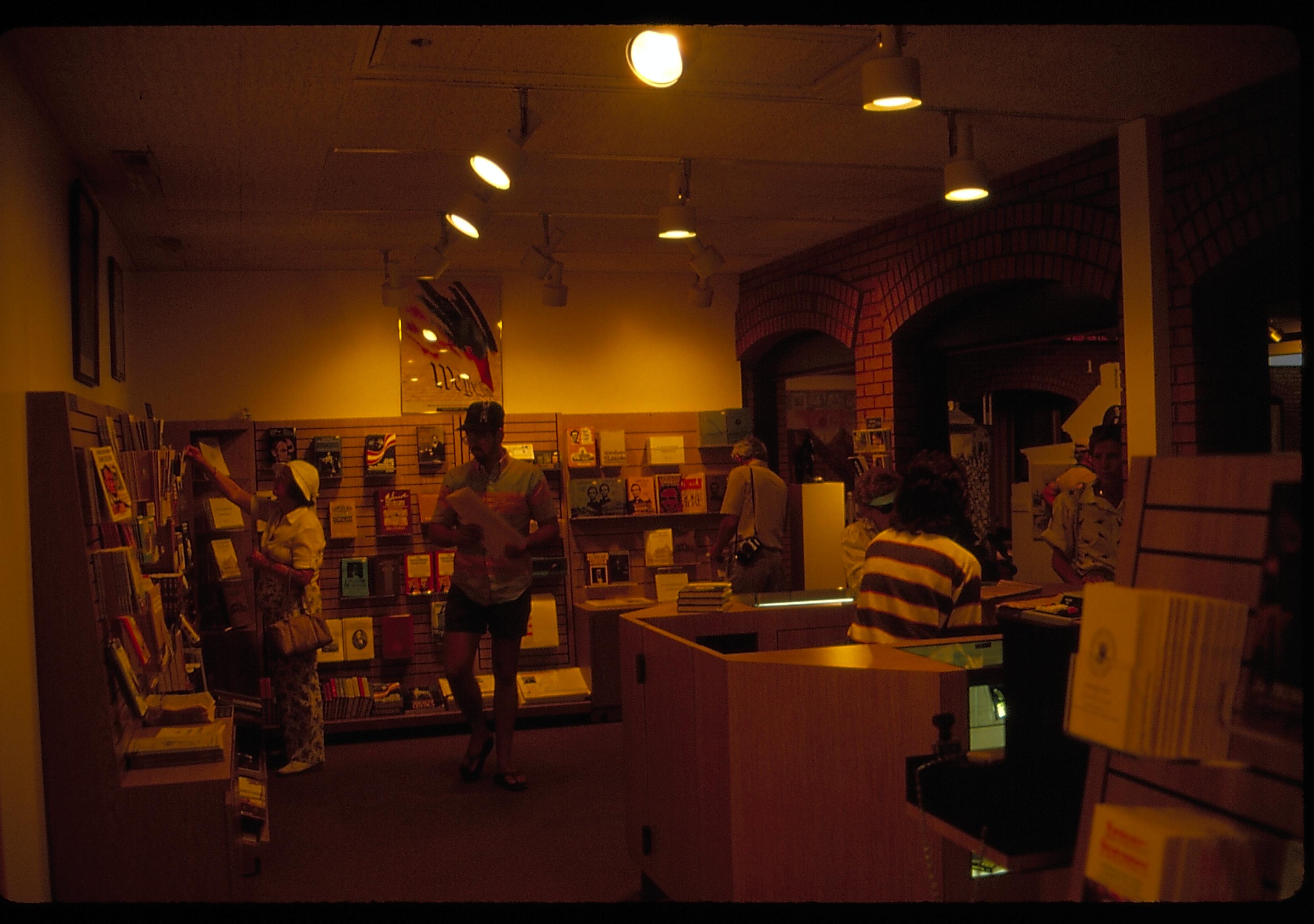 NA Lincoln Home NHS- Visitor Center, Eastern National LIHO Sales Area, Eastern National, 3 Visitor Center, bookstore