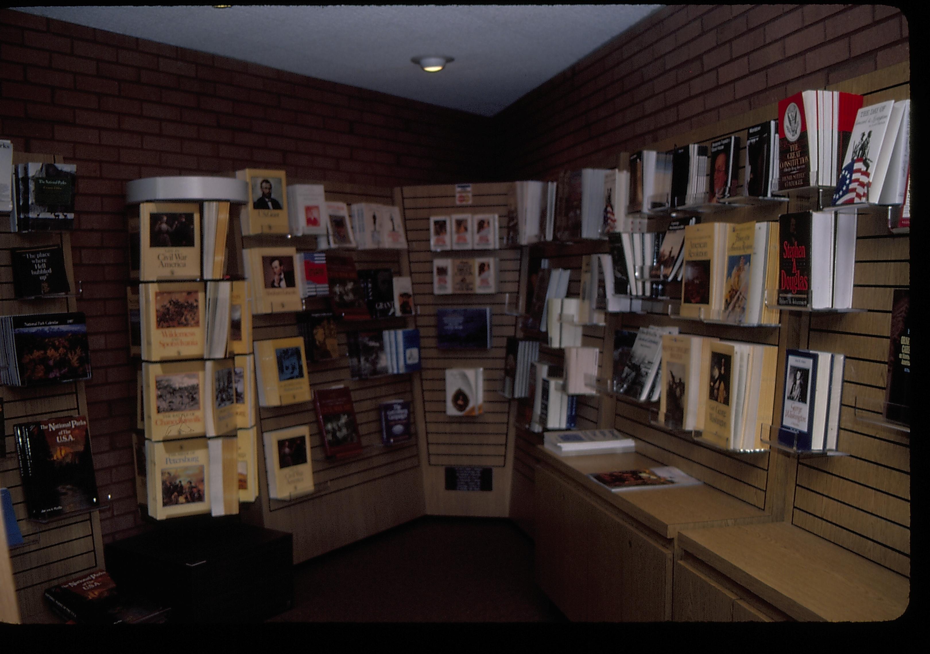 NA Lincoln Home NHS- Visitor Center, Eastern National LIHO Sales Area, Eastern National, 24 Visitor Center, bookstore