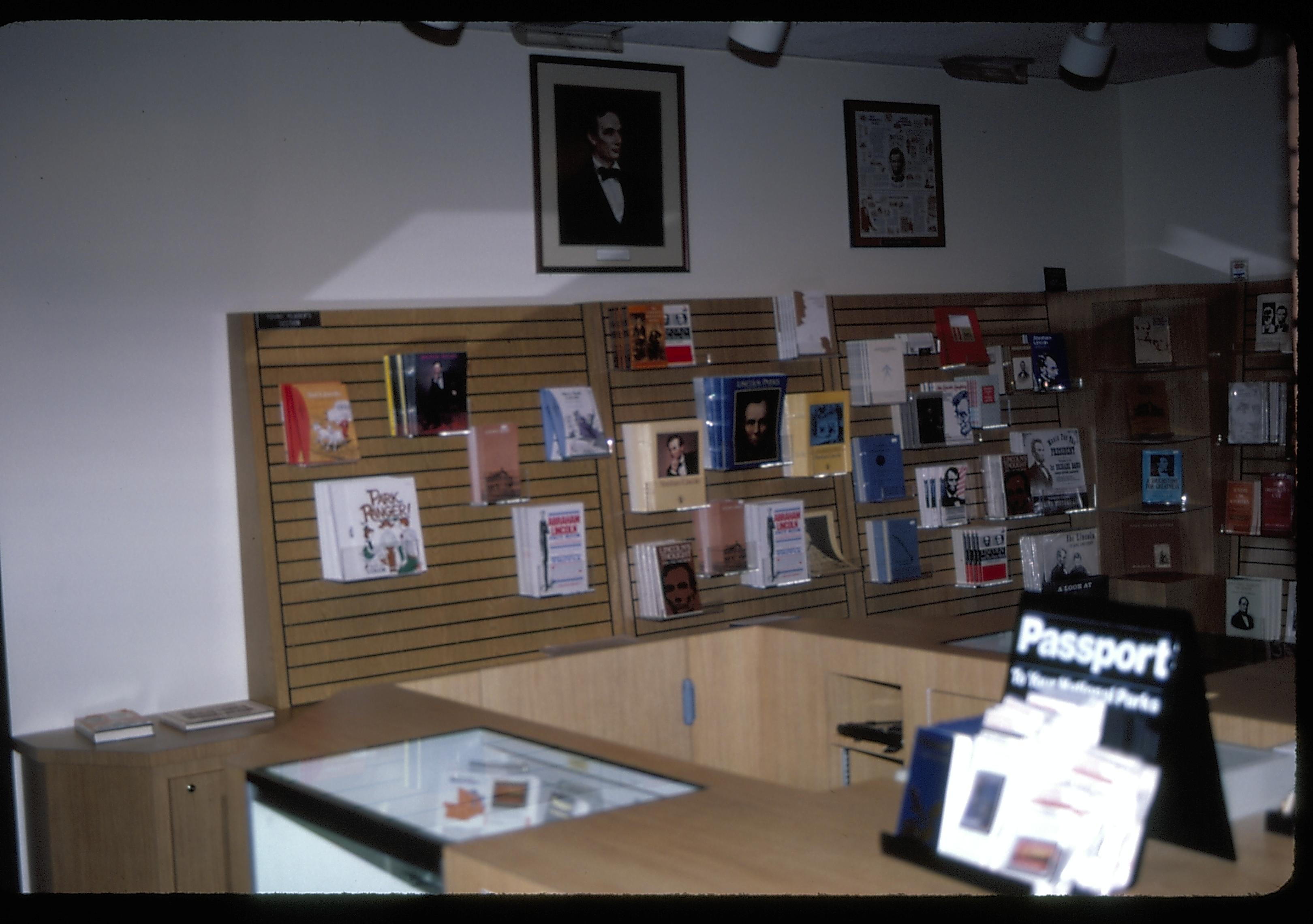 NA Lincoln Home NHS- Visitor Center, Eastern National LIHO Sales Area, Eastern National, 31 Visitor Center, bookstore