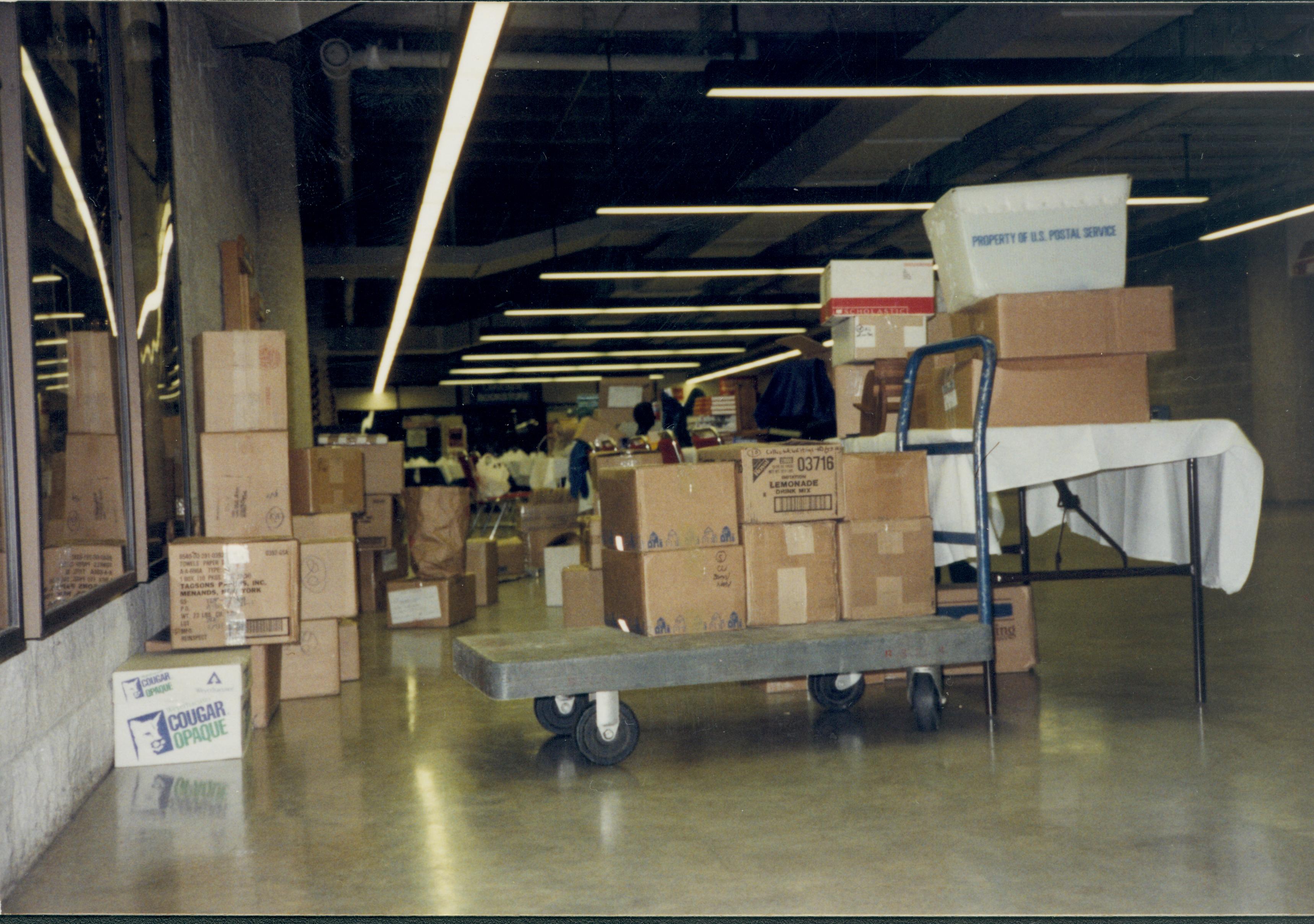 NA Lincoln Home NHS- Visitor Center, Eastern National LIHO Sales Area Visitor Center, storage