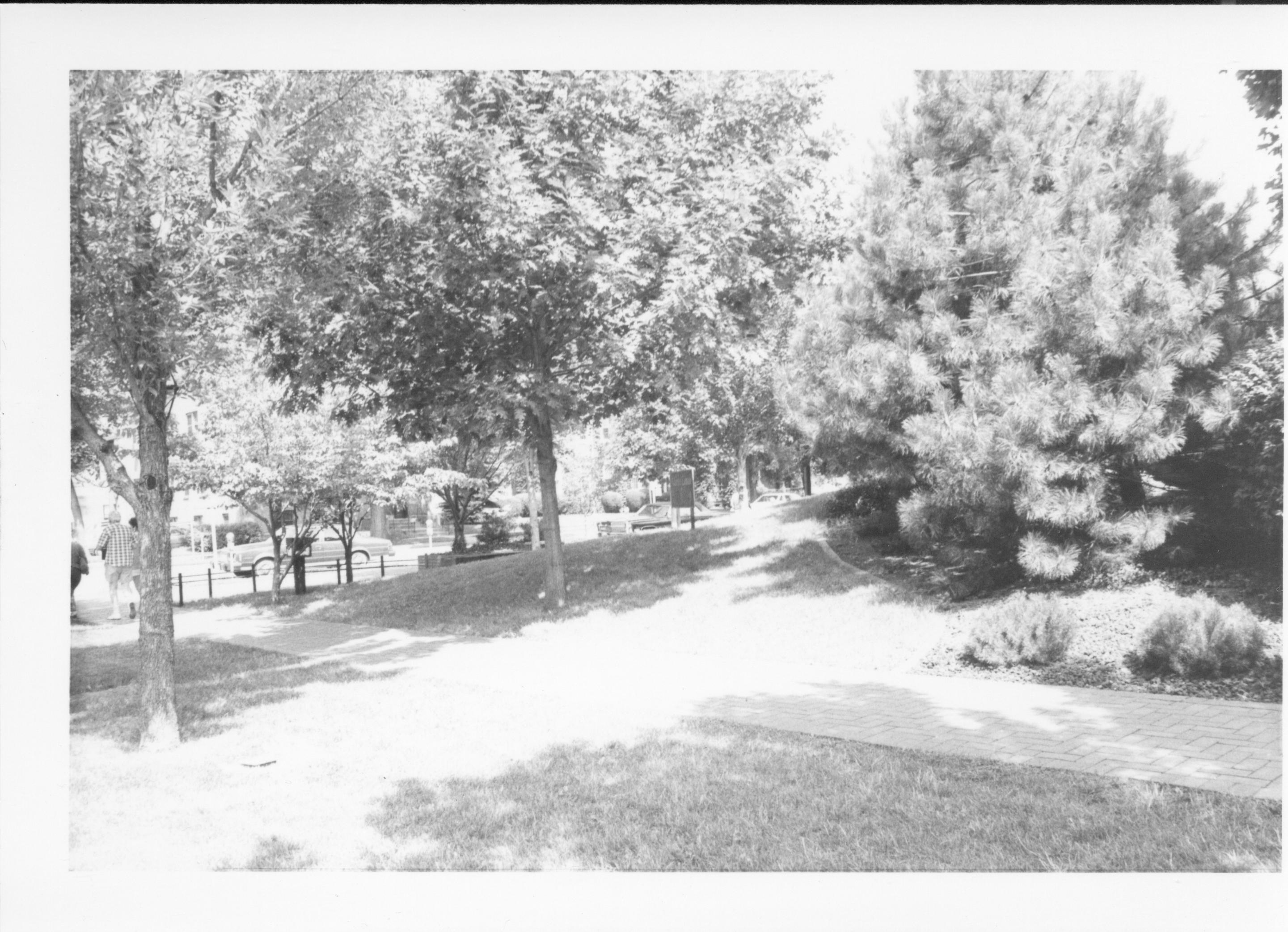 NA Lincoln Home NHS- Visitor Center Landscaping Visitor Center, landscaping